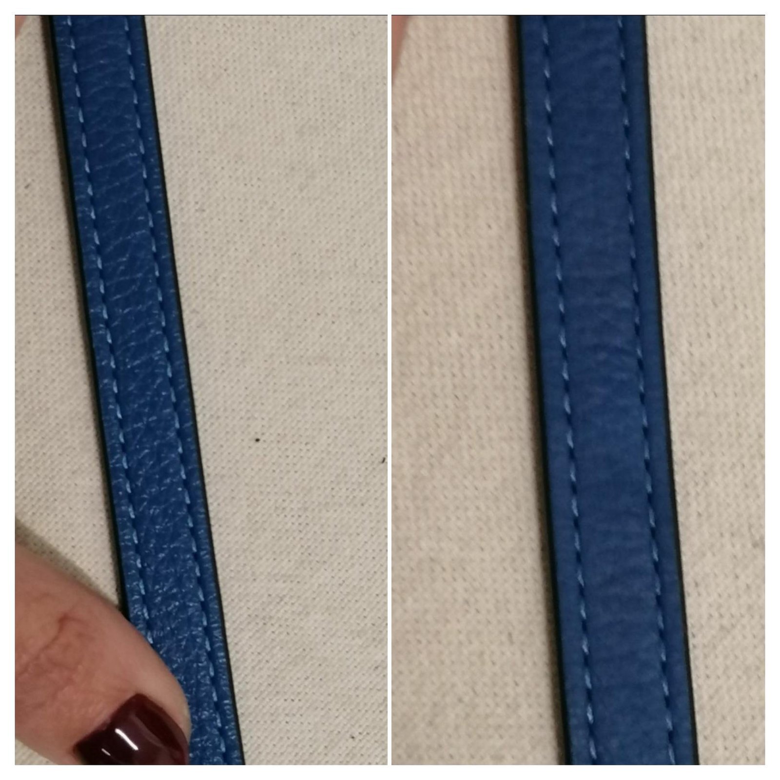 Coach blue shoulder bag Leather ref.261809 - Joli Closet