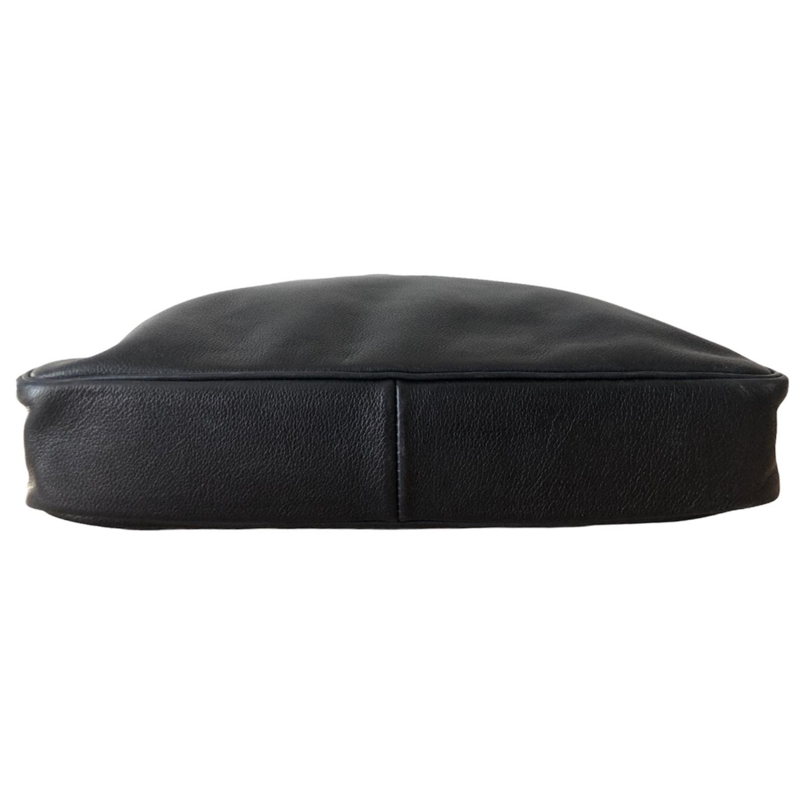 Hermès Hermes Massai bag in navy blue leather ref.262188 - Joli Closet