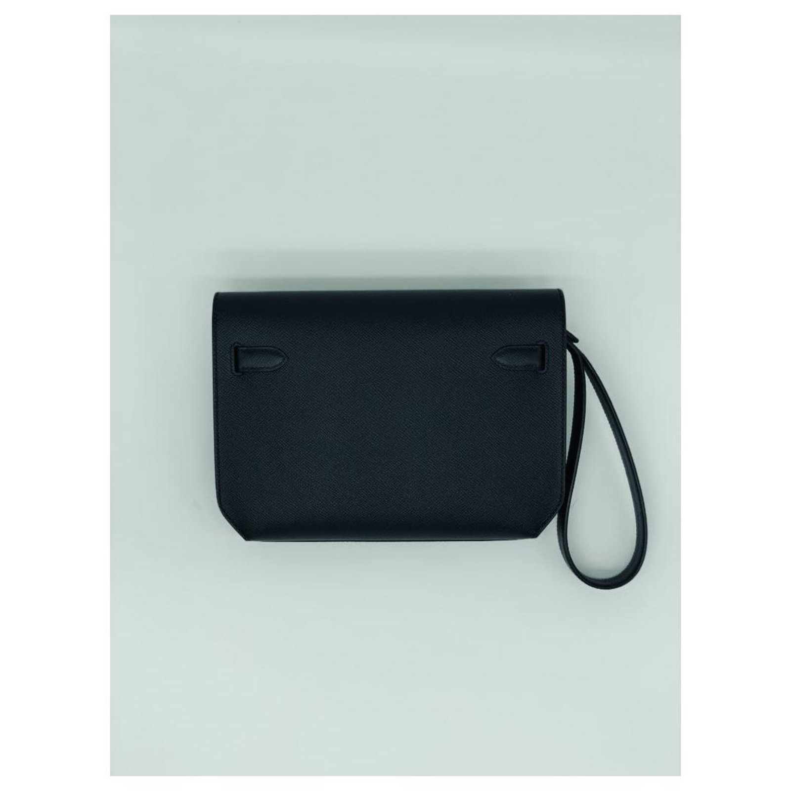 Hermès Kelly depeche Black Leather ref.263159 - Joli Closet