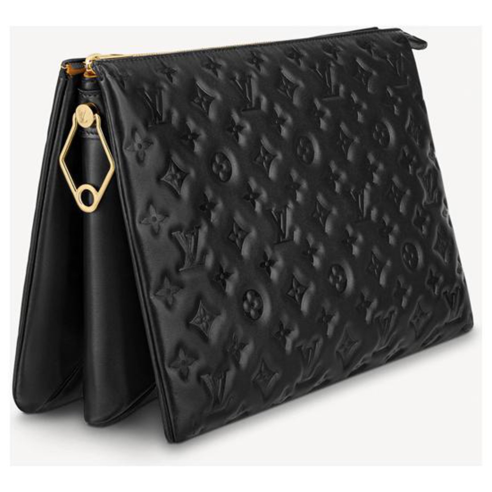 Louis Vuitton LV Beltbag Coussin black Leather ref.393965 - Joli