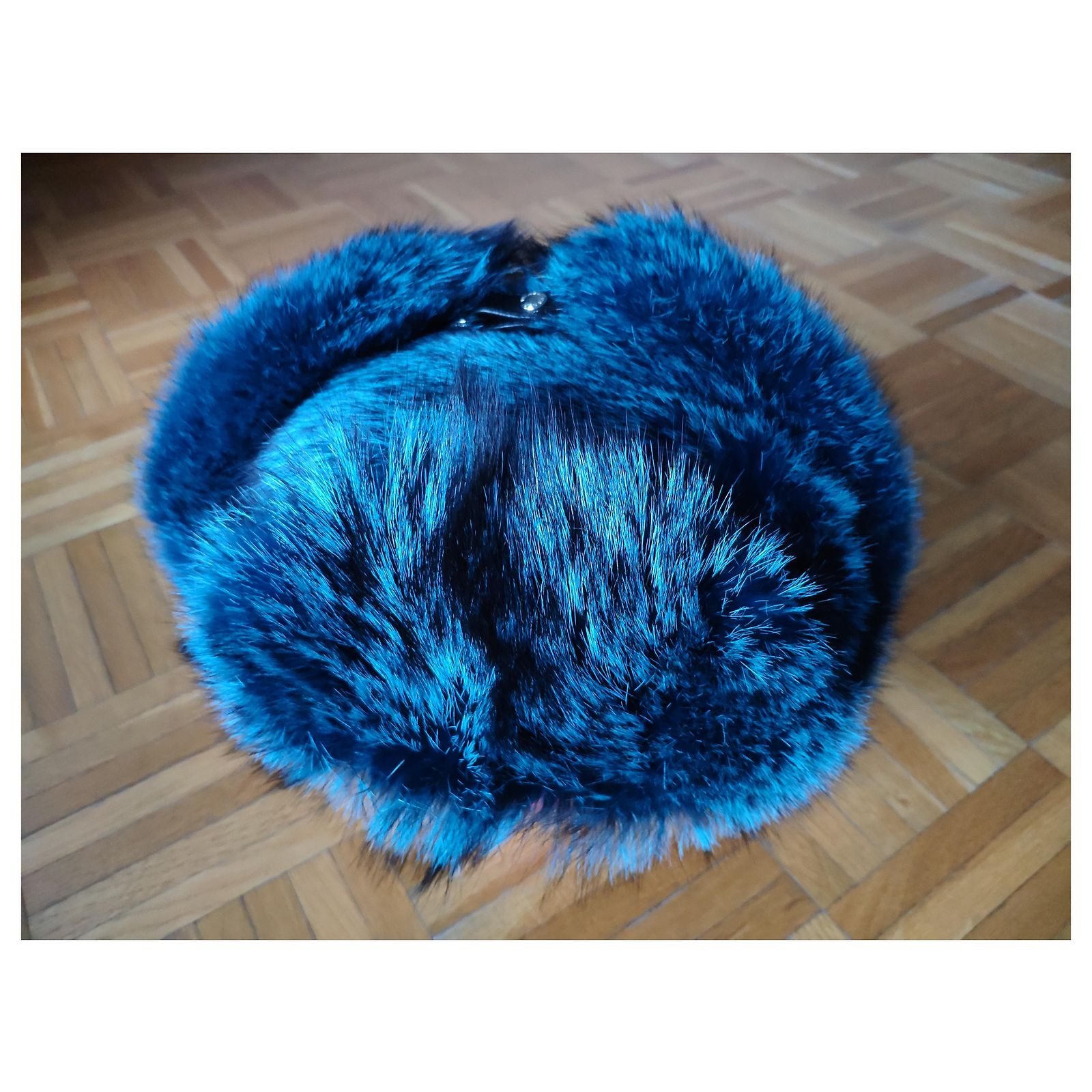 Prada Fox Fur Beanie Small Wool beanie Prada Beige size L International in Wool - 52462671 main image 2