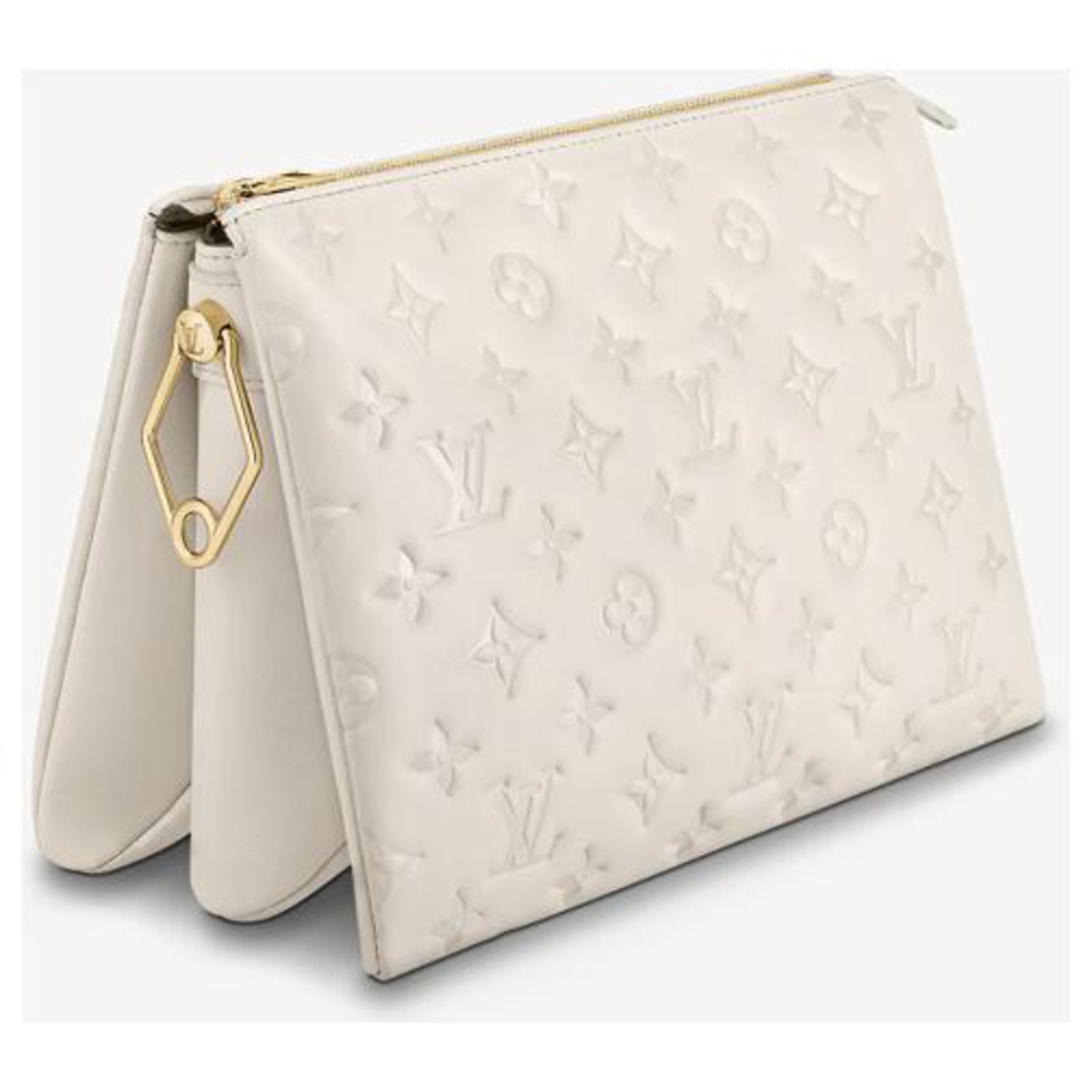 Louis Vuitton Coussin PM Bag Beige Leather ref.889212 - Joli Closet