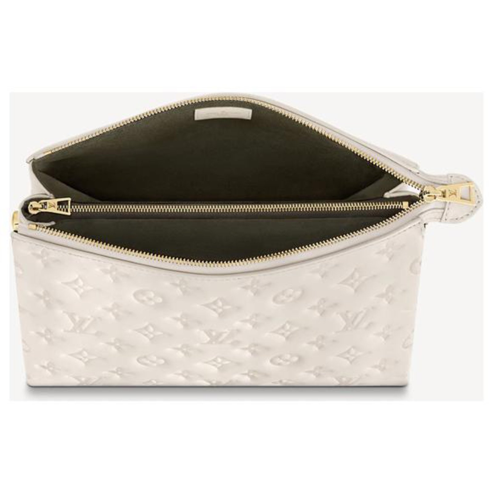 Louis Vuitton Coussin pm bag Cream Leather ref.279714 - Joli Closet