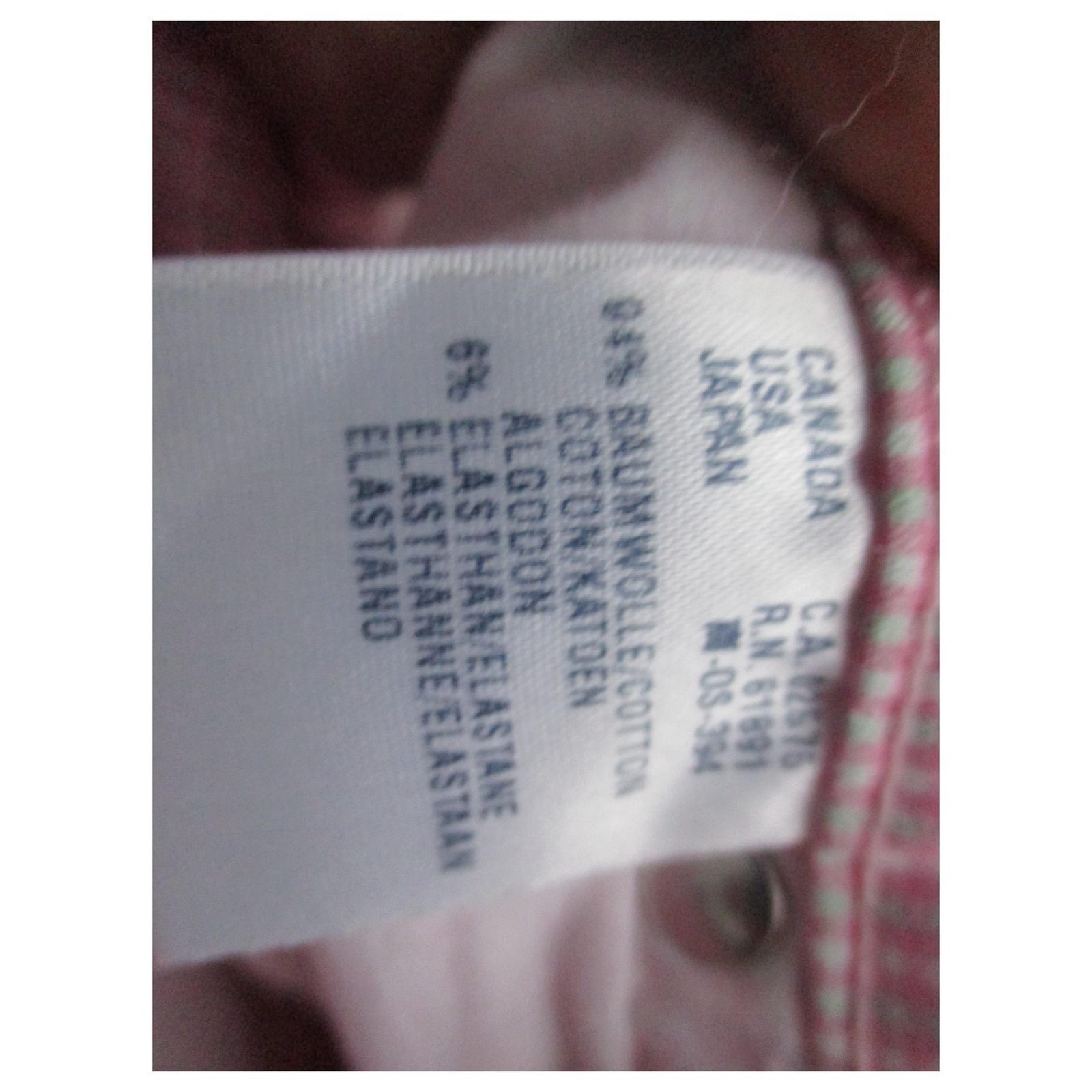 Escada Pants, leggings Pink Cotton ref.264800 - Joli Closet