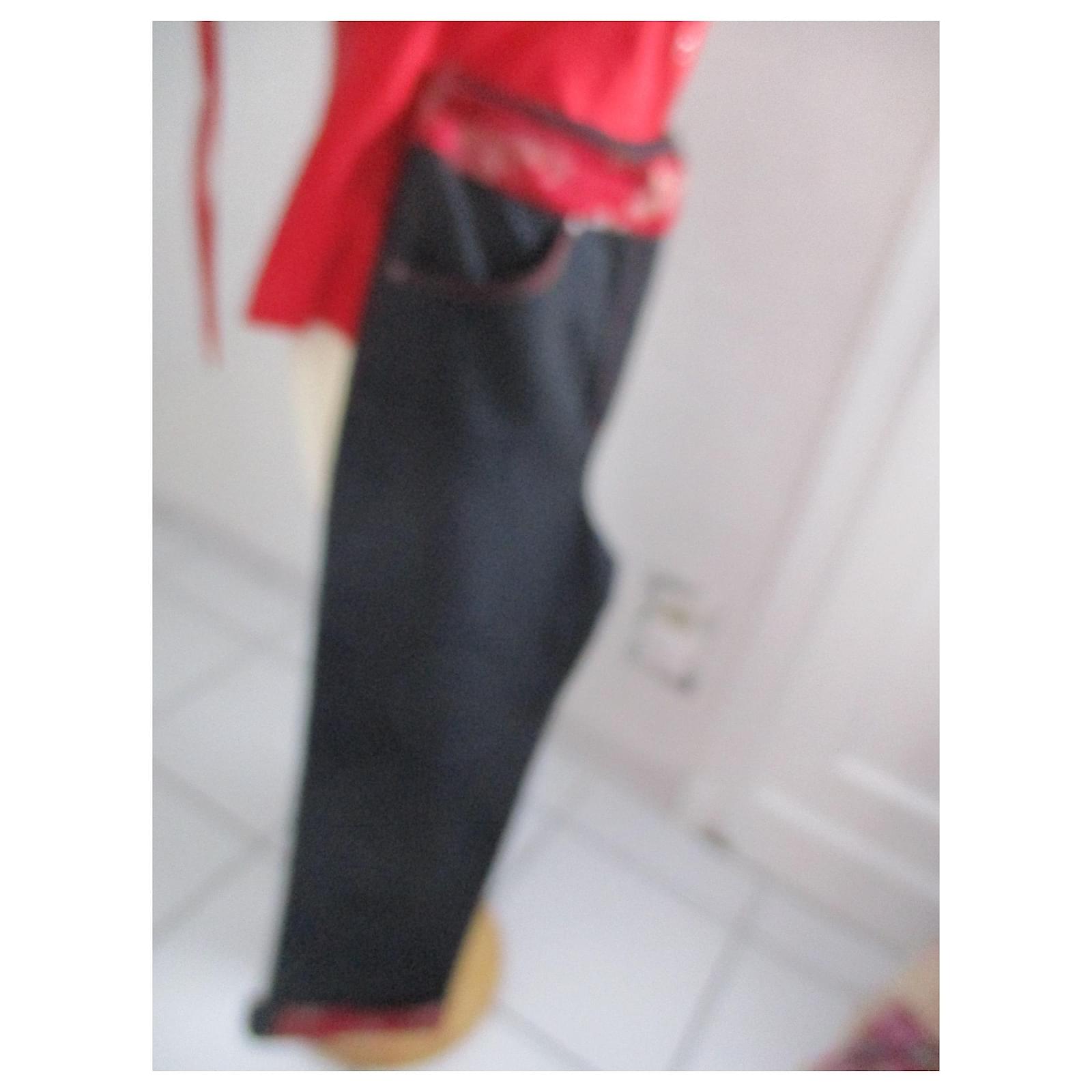 Alain Manoukian Pantsuit Dark grey Viscose ref.JC265205 (Sold  display picture 1