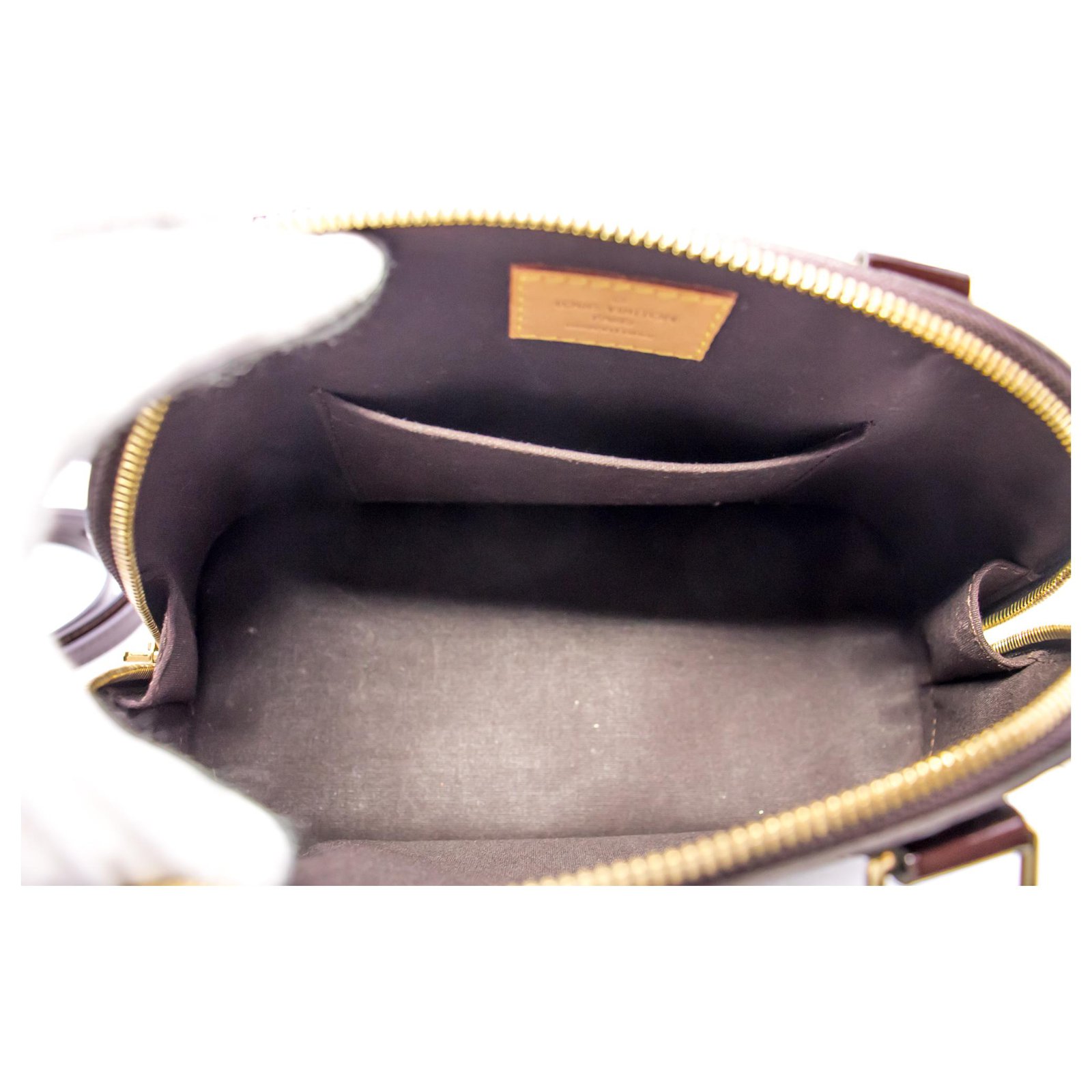 Louis Vuitton Alma BB Amaranth Monogram Vernis Bag Handbag M91678 Leather  ref.265872 - Joli Closet