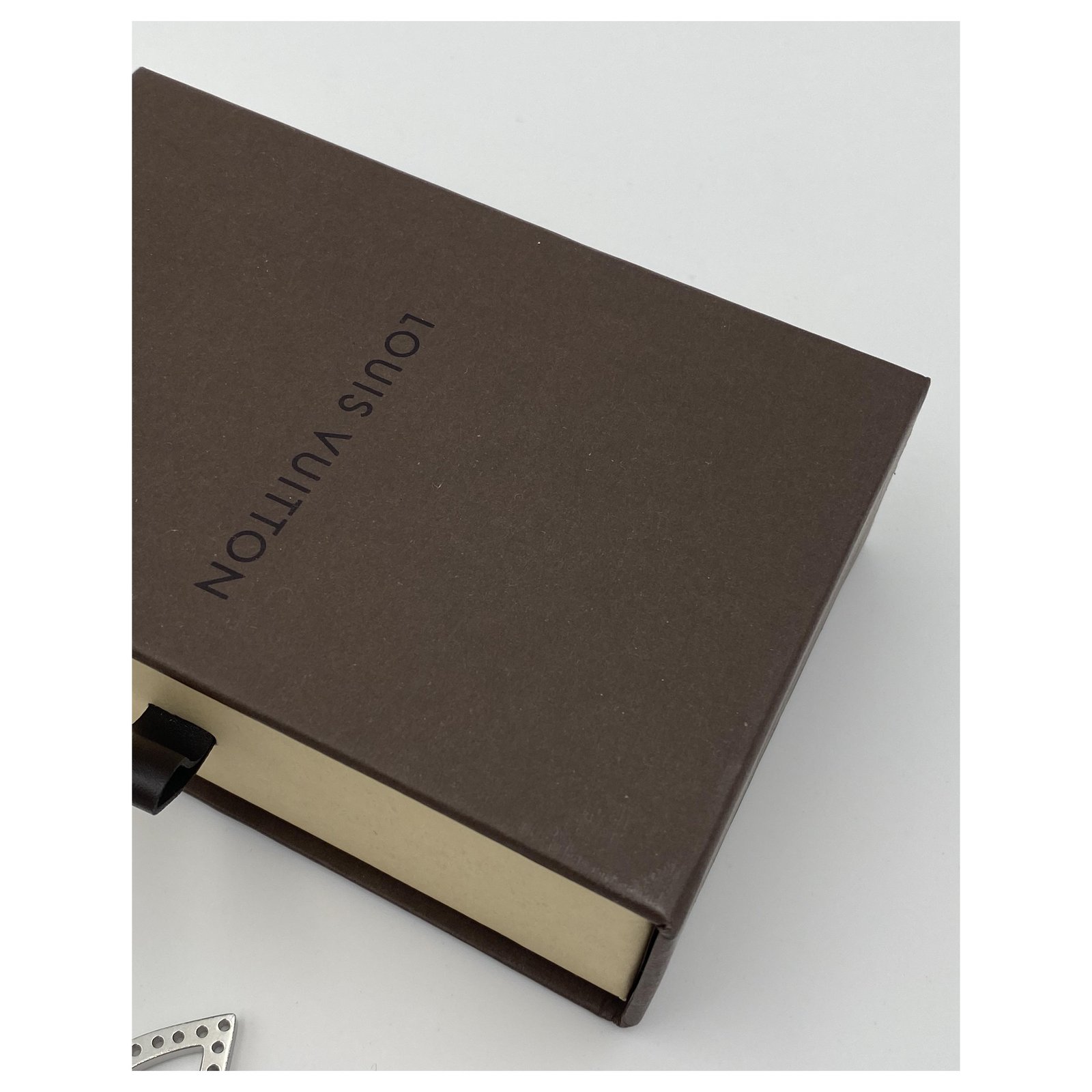 Louis Vuitton LV charm keychain for bag monogram flowers Silvery Golden  Metal ref.266246 - Joli Closet