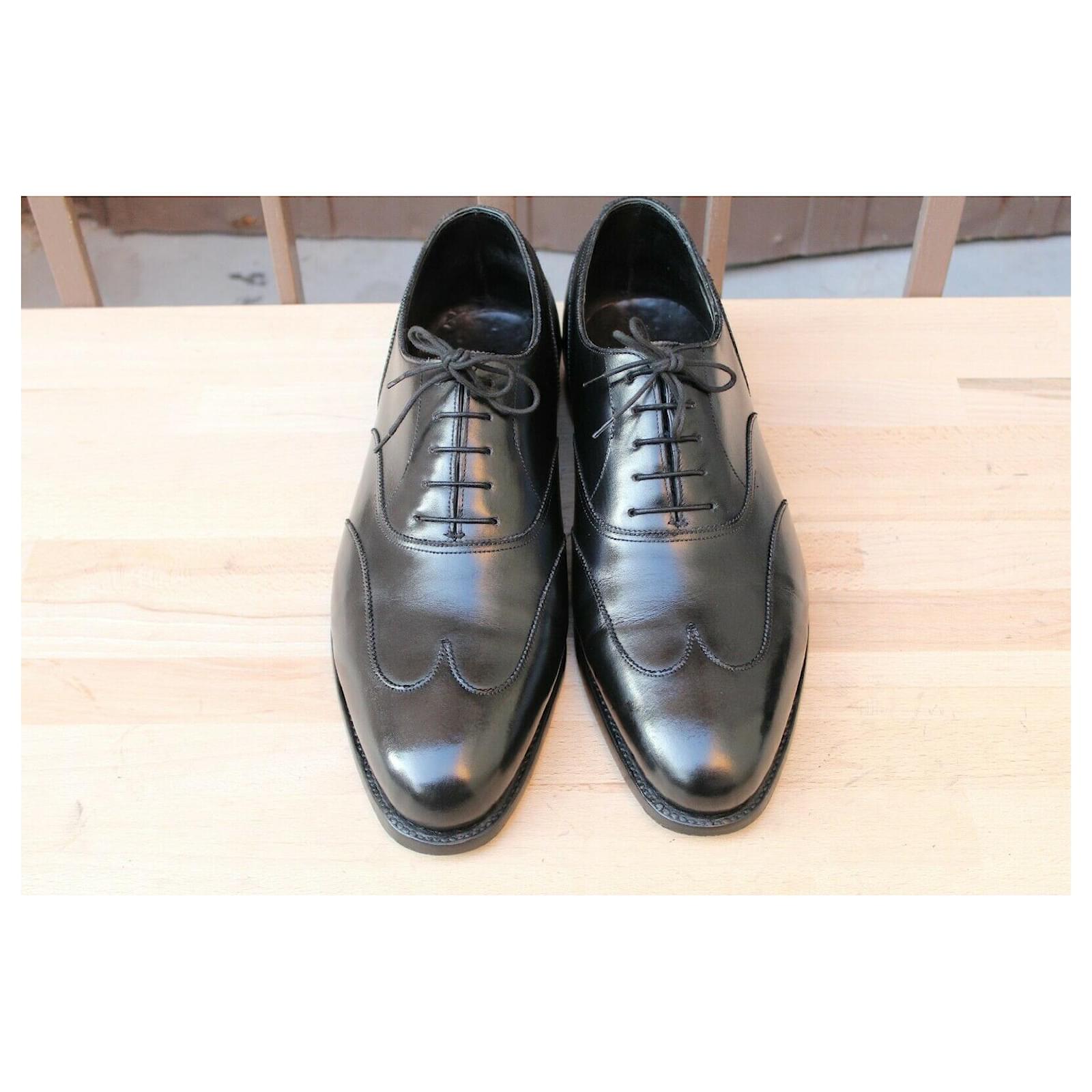 John Lobb Lace ups Black Leather ref.266398 - Joli Closet