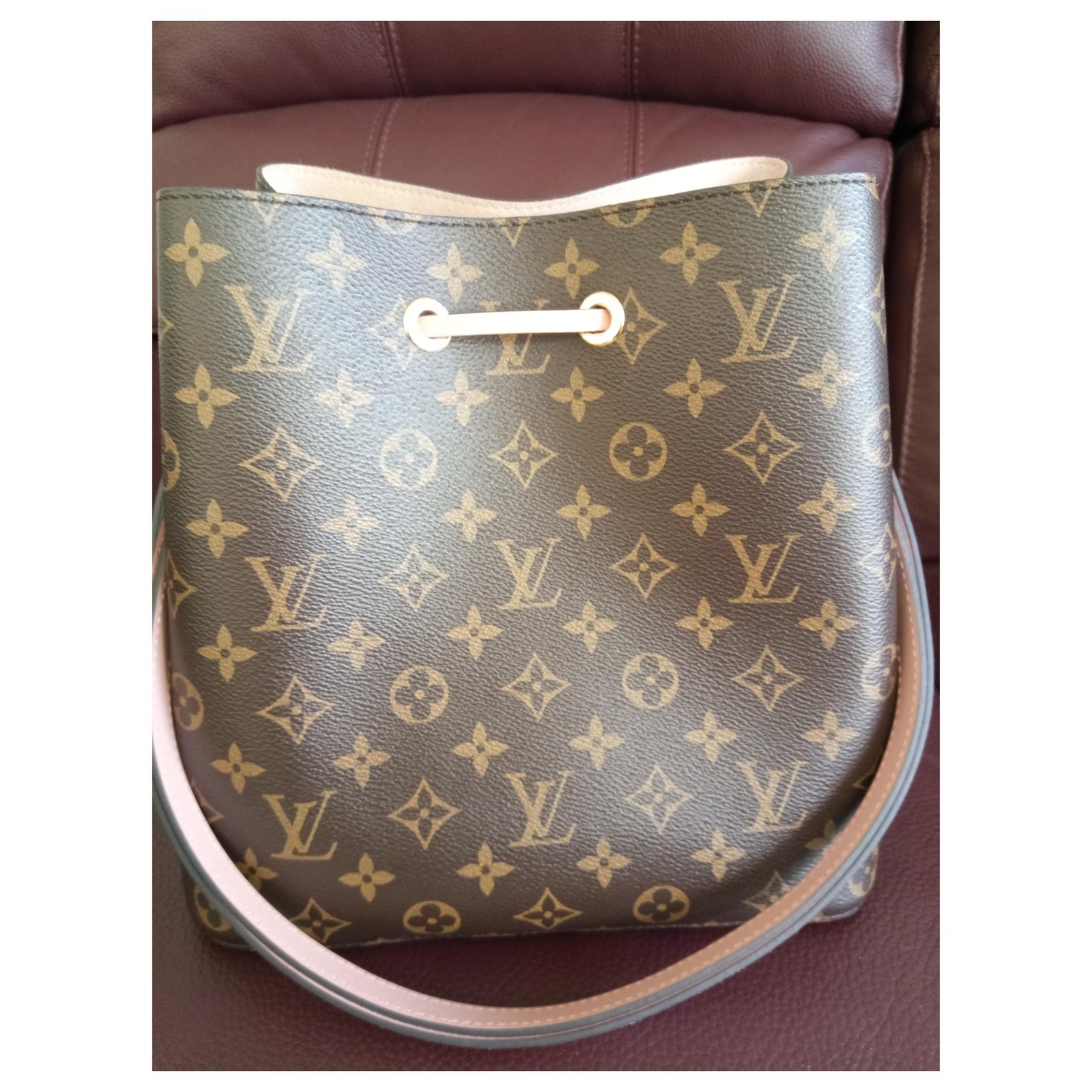 Sac Seau Noé BB en toile monogram marron Louis Vuitton - Seconde