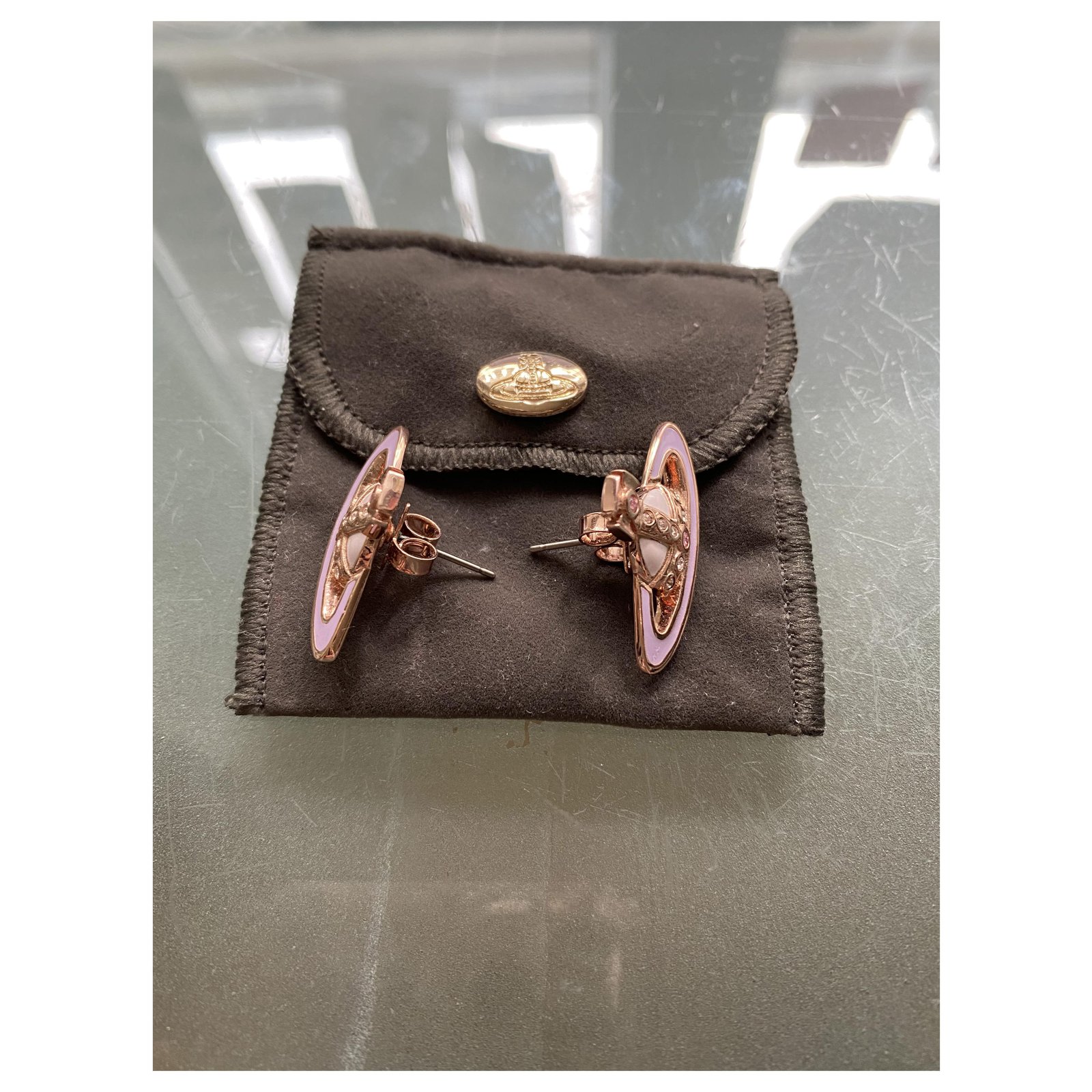 Small Neo Bas Relief - Vivienne Westwood Pink Metal ref