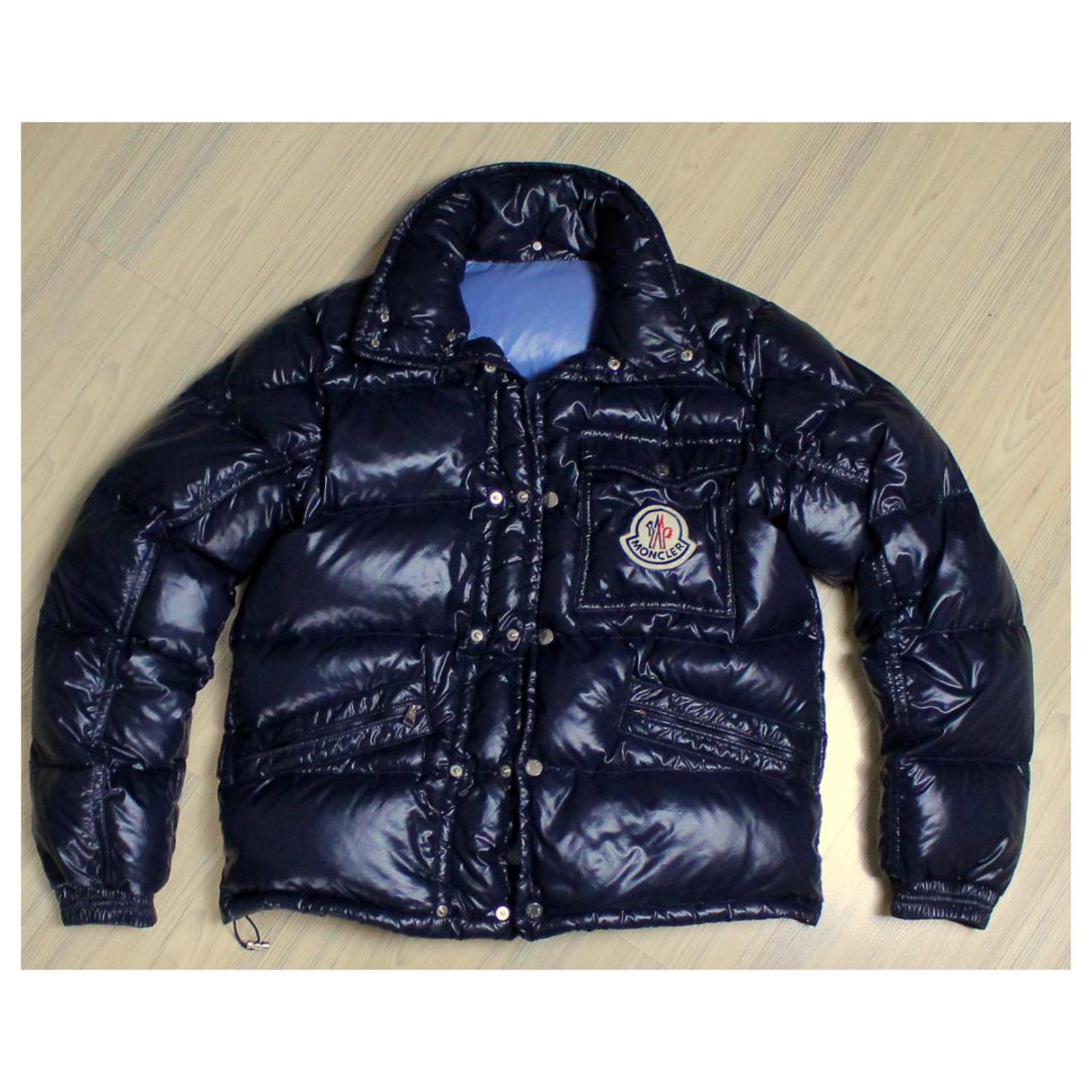 Moncler K2 Dark blue Polyamide ref.267828 Joli Closet