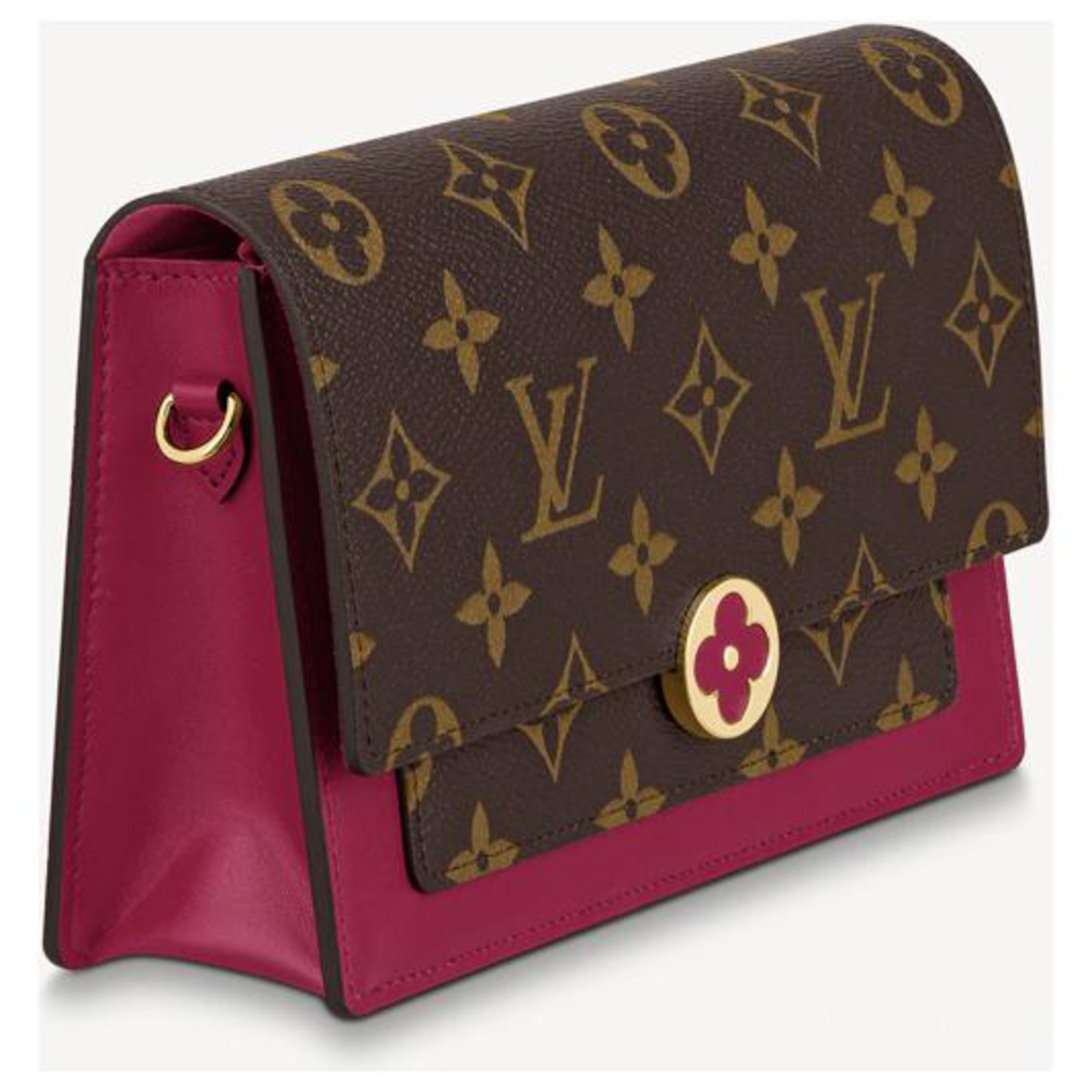 Louis Vuitton, Bags, Louis Vuitton Flore Chain Wallet