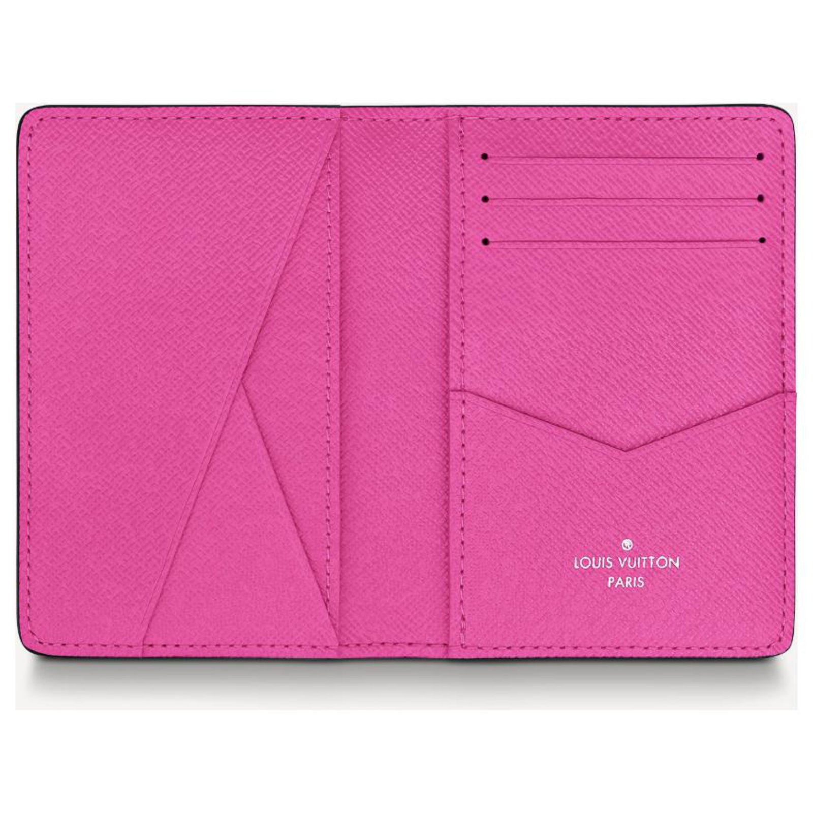 Louis Vuitton LV Pocket organizer pink new Fuschia Leather ref.268859 -  Joli Closet