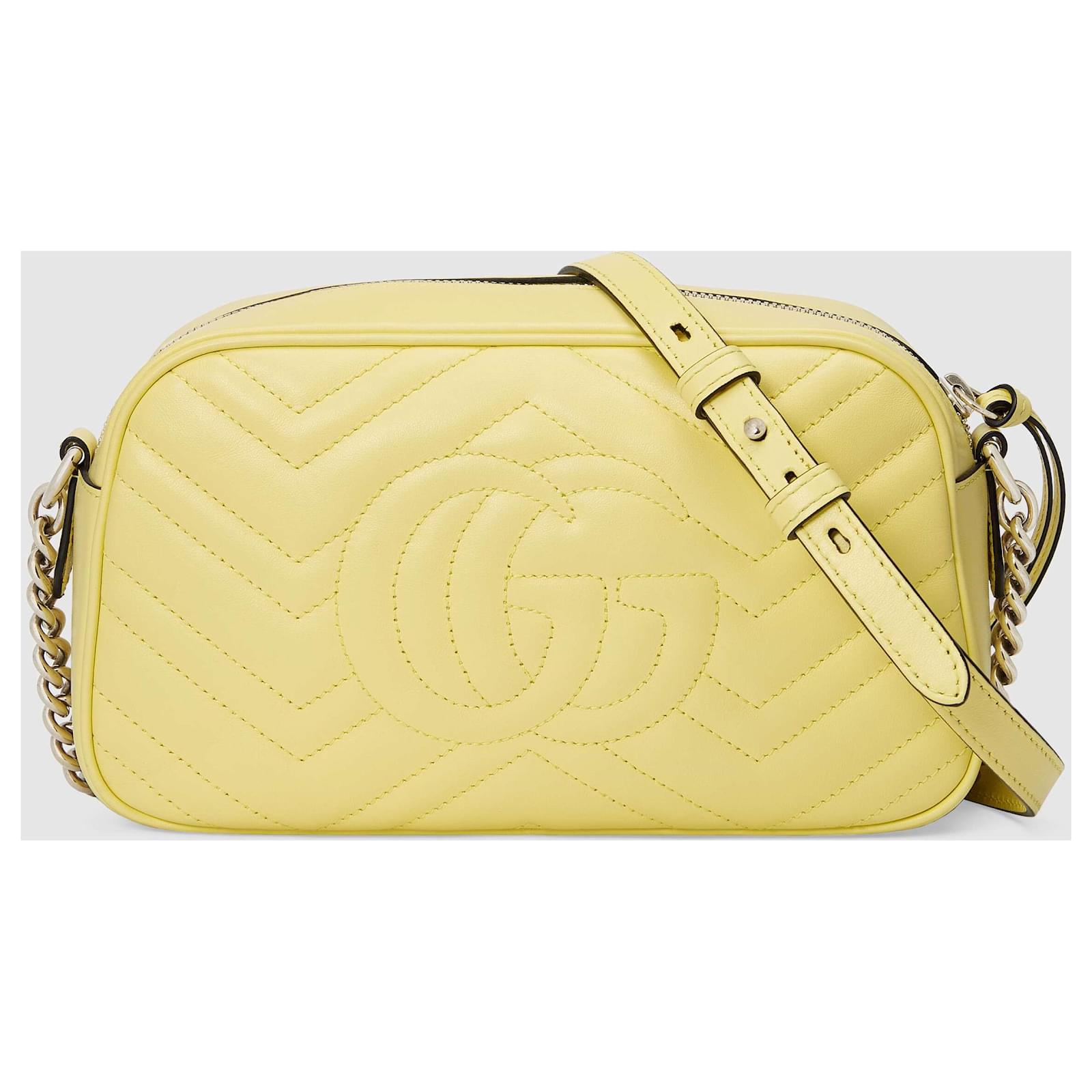 gucci marmont yellow