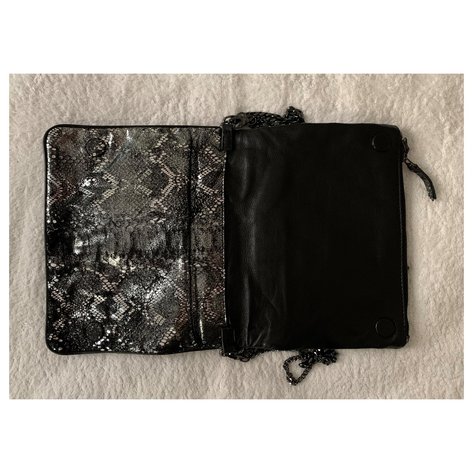 zadig & voltaire shoulder bolsa