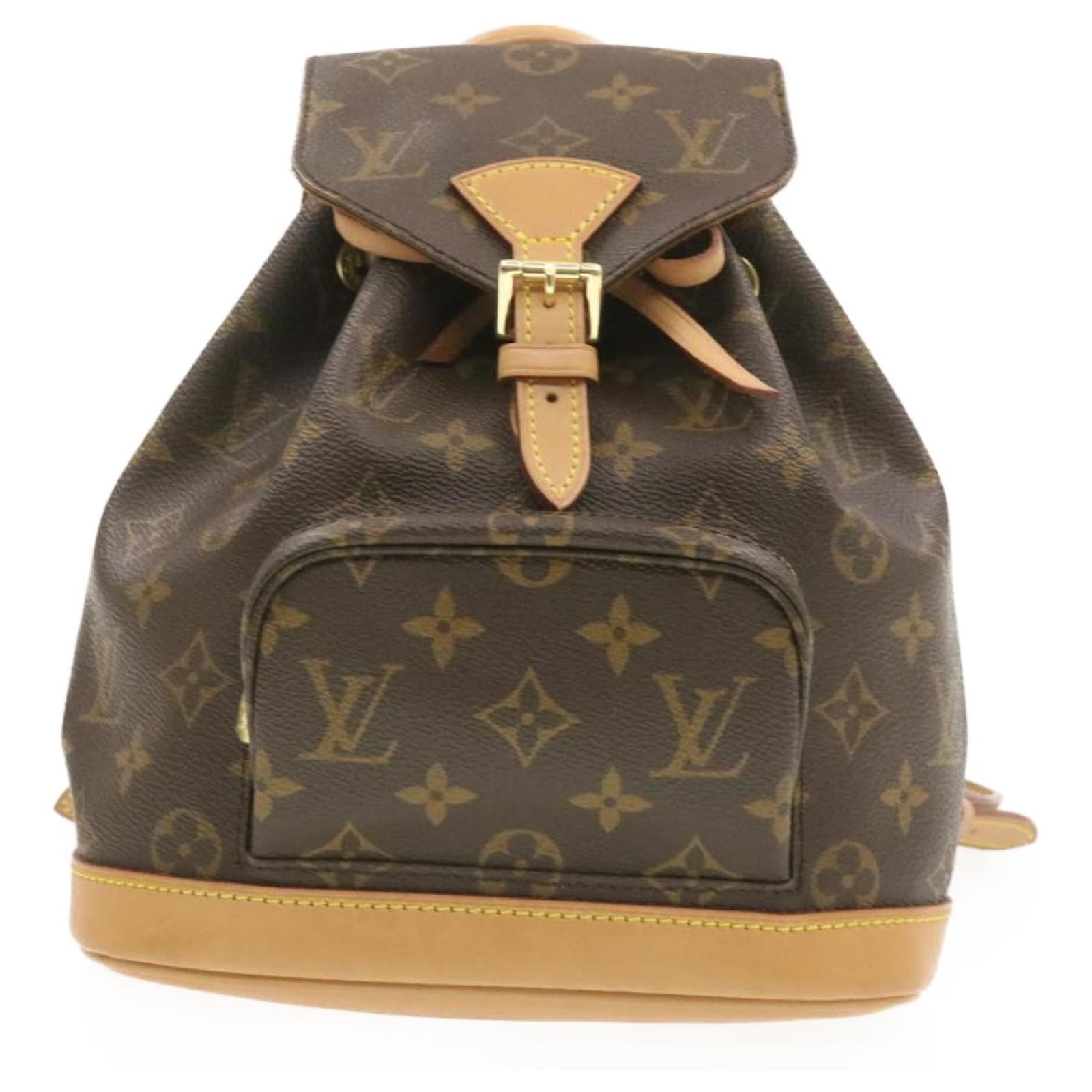 LOUIS VUITTON Zaino Montsouris PM con monogramma M51137 LV Aut 18397 Tela  ref.271049 - Joli Closet