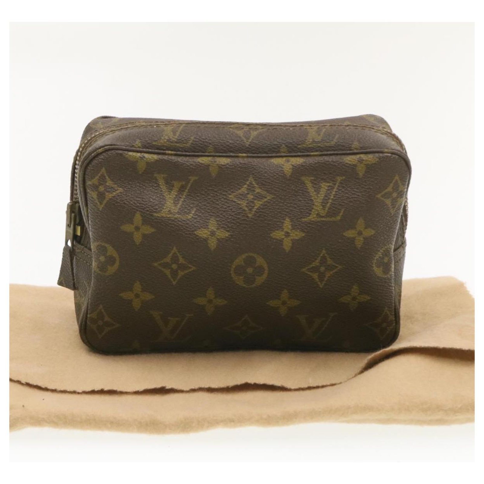 Louis Vuitton Monogram Trousse Toilette 18 Pouch M47526 LV Auth