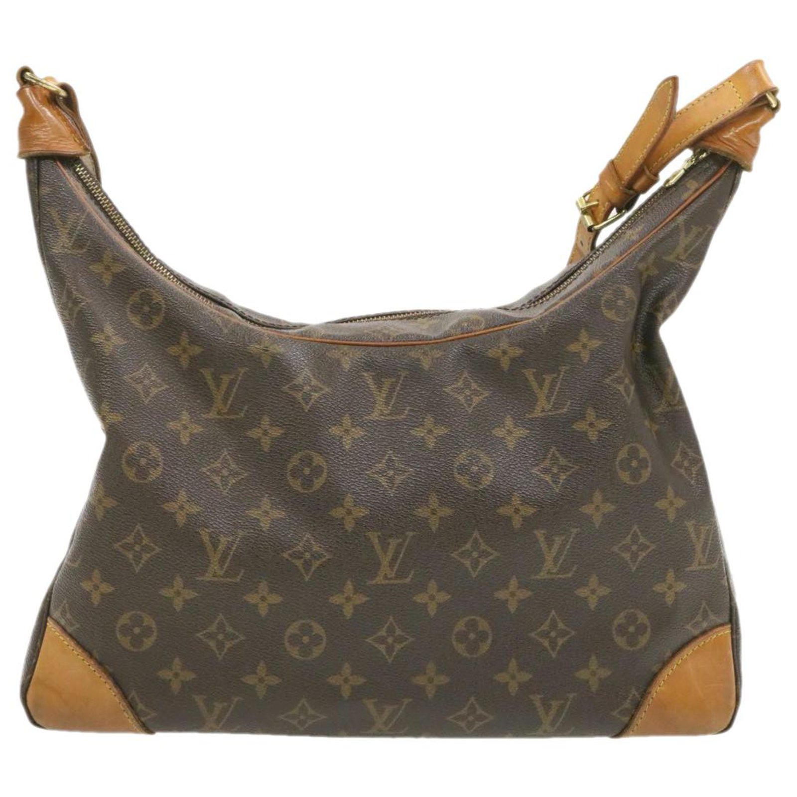 Louis Vuitton Monogram Boulogne 35 Shoulder Bag M52160 LV Auth
