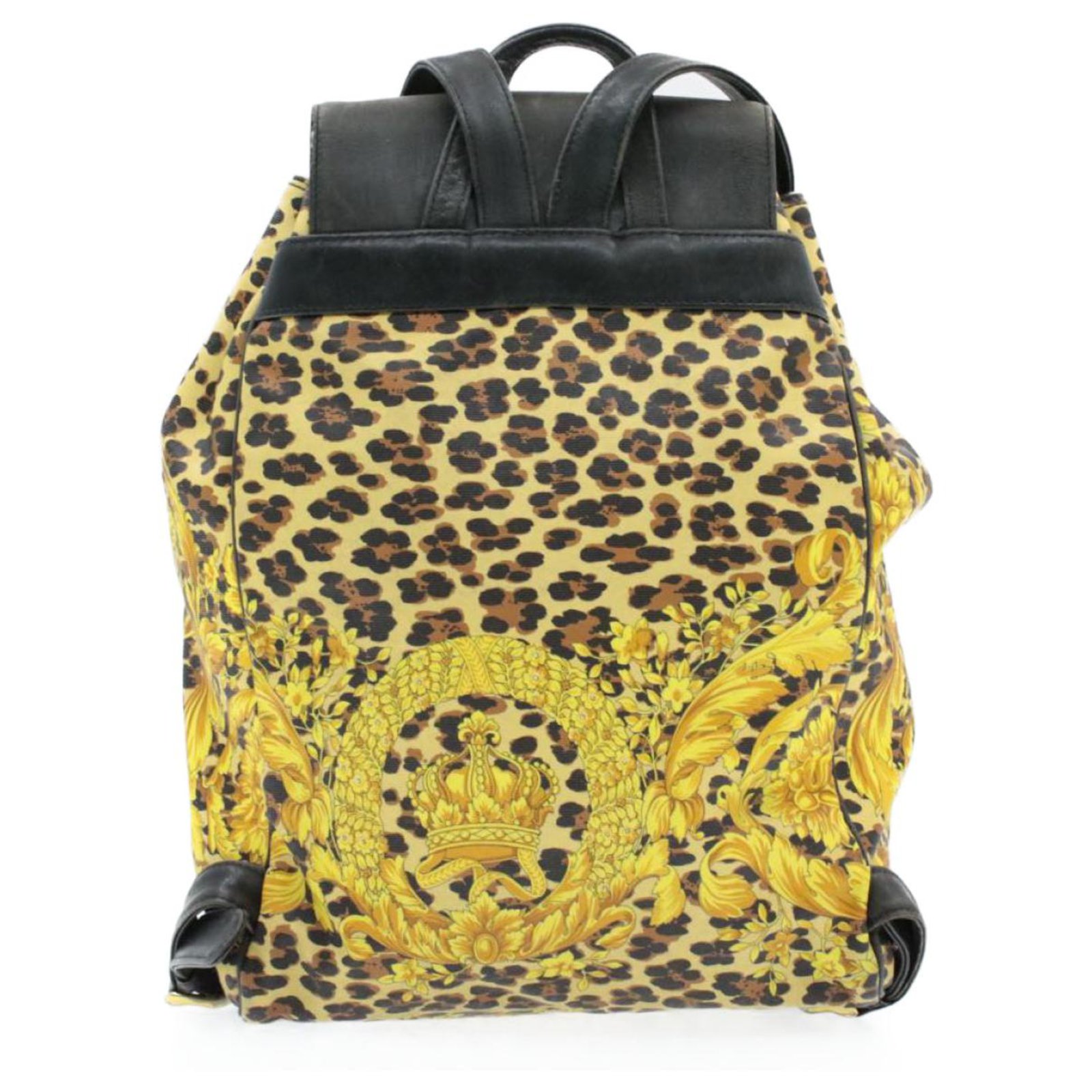 versace backpack yellow