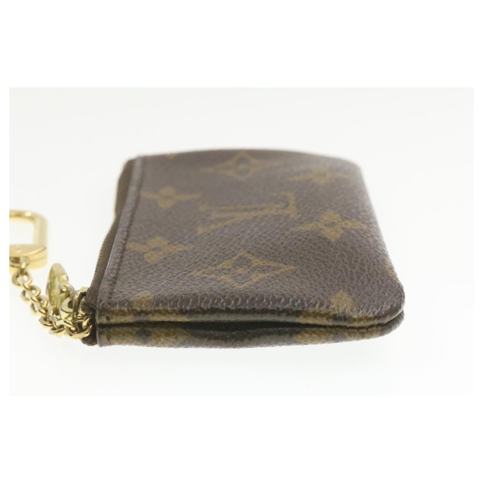 LOUIS VUITTON Monogram Pochette Cles Coin Purse M62650 LV Auth br258 Cloth  ref.271343 - Joli Closet