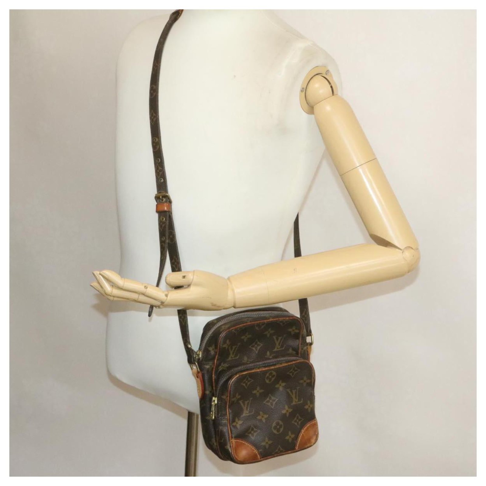 Louis Vuitton Monogram  Shoulder Bag M45236 LV Auth cr653