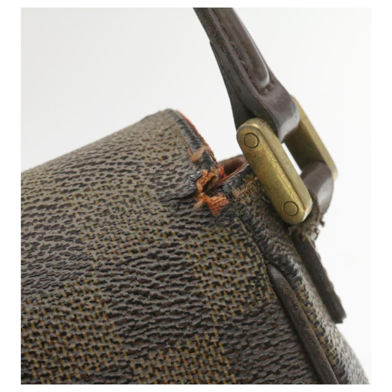 LOUIS VUITTON Damier Recoleta Shoulder Bag N51299 LV Auth gt353 Damier  ebene Cloth ref.271731 - Joli Closet