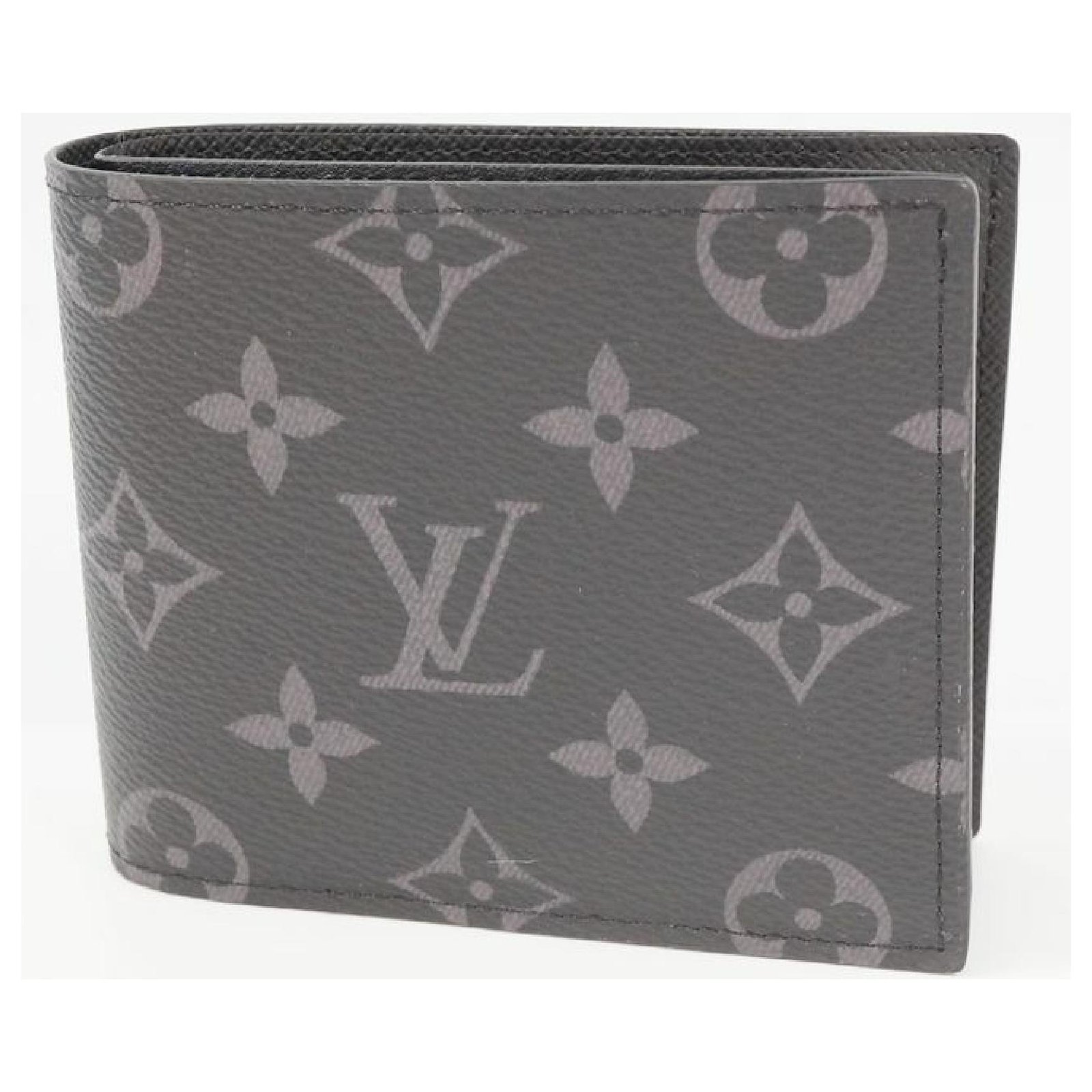 Louis Vuitton portofeuilles MarcoNM Mens Folded wallet black ref.271948 -  Joli Closet