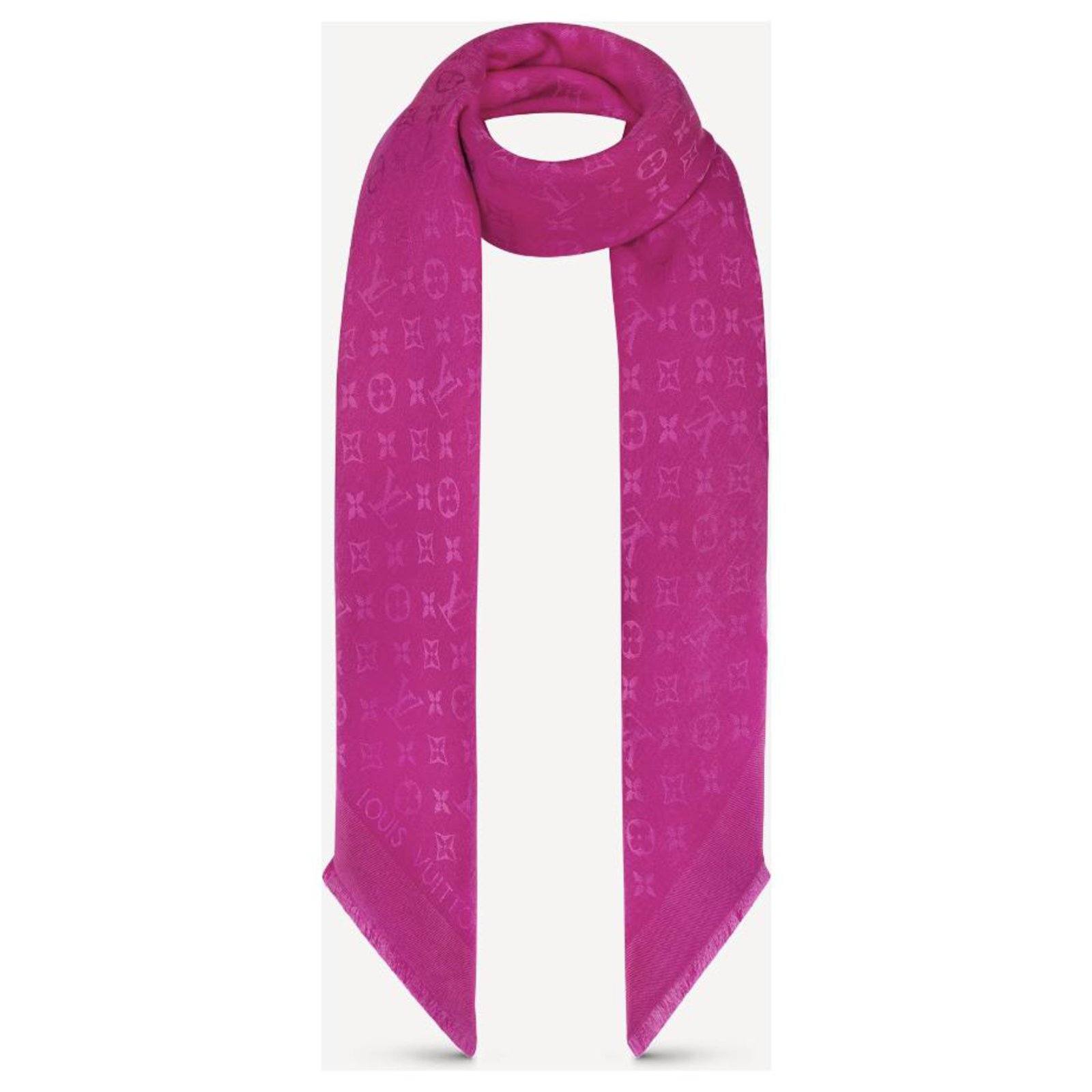 Buy Pink Louis Vuitton Scarf Online In India -  India