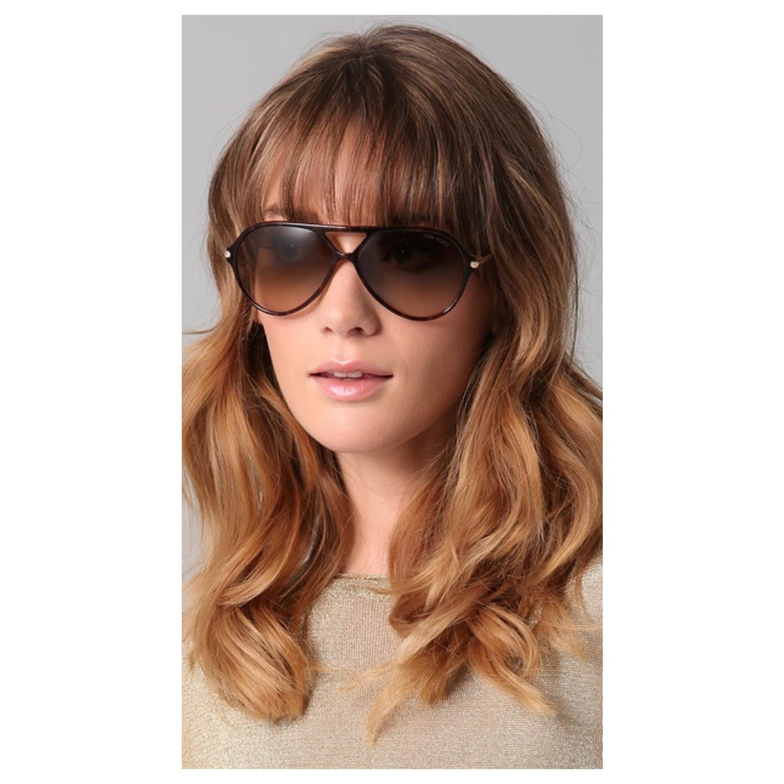 Tom Ford Leopold TF 197 05J Brown Black Plastic Acetate  - Joli  Closet