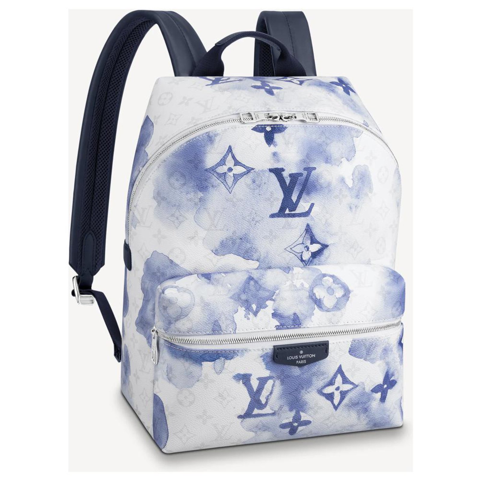 Louis Vuitton LV backpack discovery watercolor Blue ref.274552