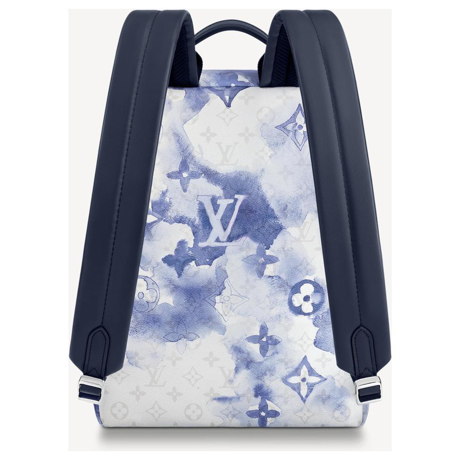 LOUIS VUITTON Monogram Watercolor Discovery Backpack Blue 867483