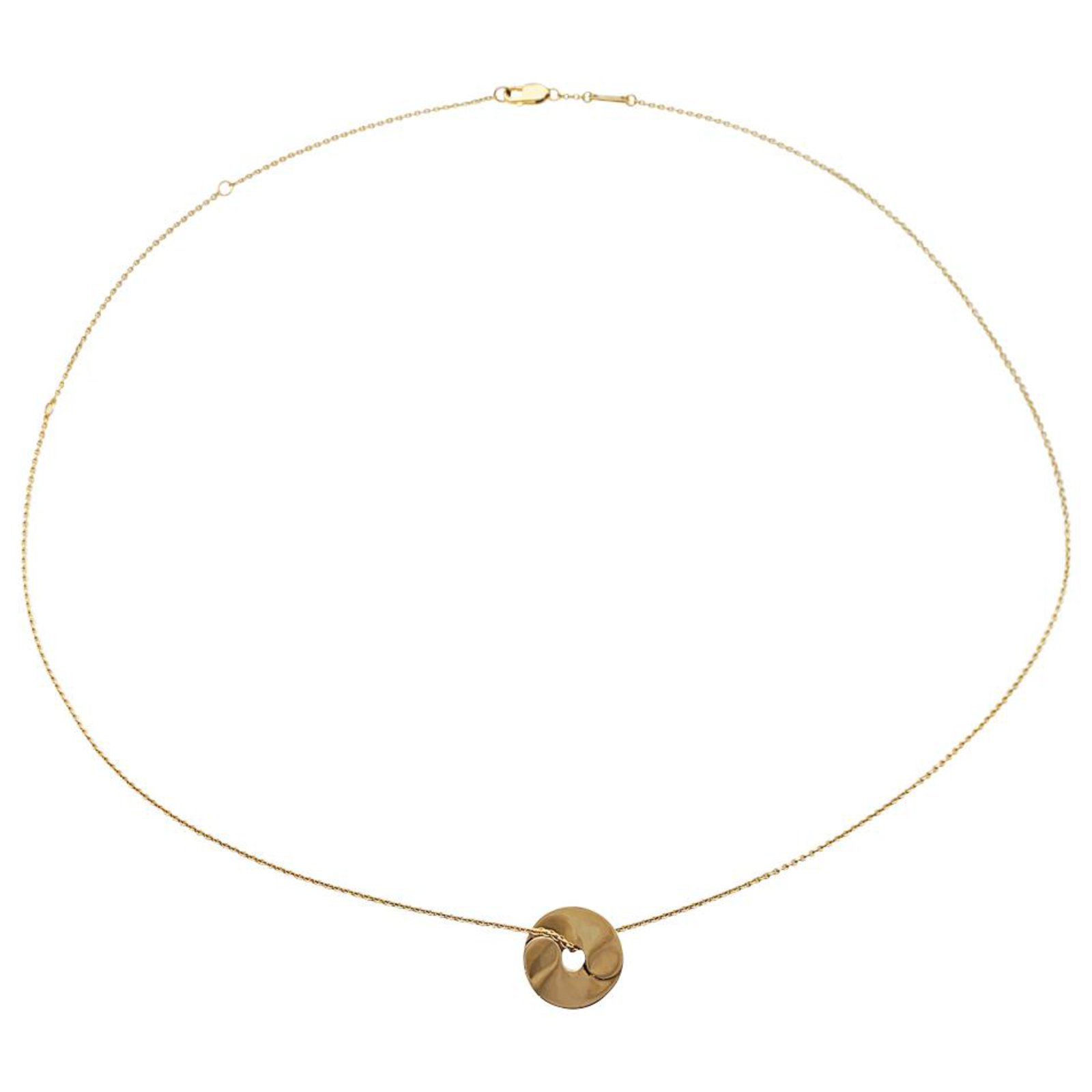 Dinh Van Necklace, lined meaning, yellow gold. ref.274635 - Joli Closet