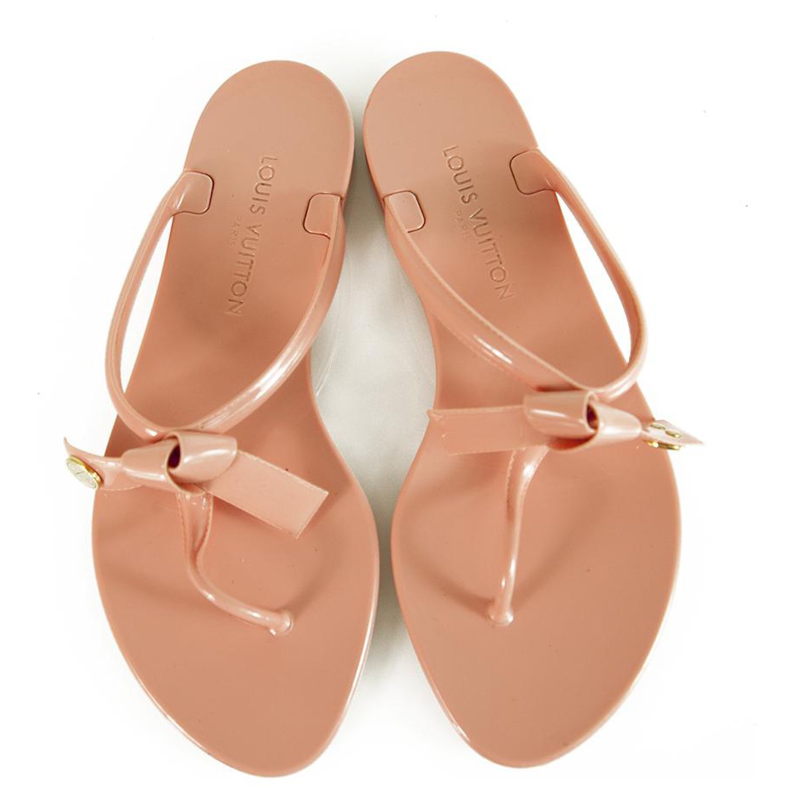 Louis Vuitton Jelly Sea Star Thong Sandals - Size 6 / 36