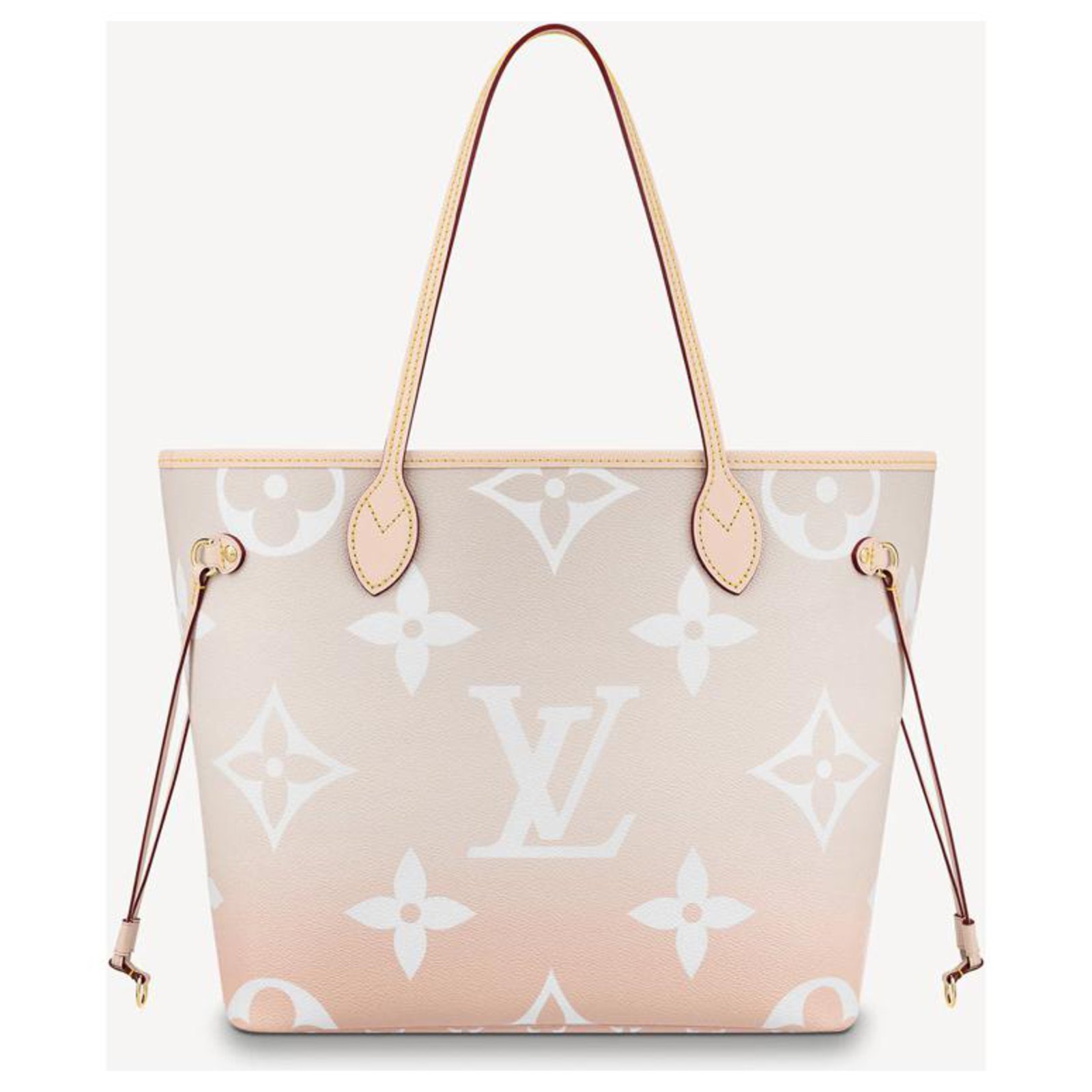 Louis Vuitton LV Neverfull by the pool Grey Leather ref.275162