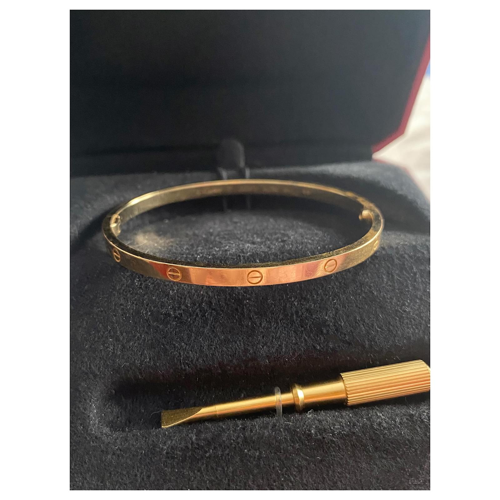 Cartier Love Bracelet Yellow Yellow Gold Ref Joli Closet Cartier Love Bracelet Yellow Yellow Gold Ref Joli Closet