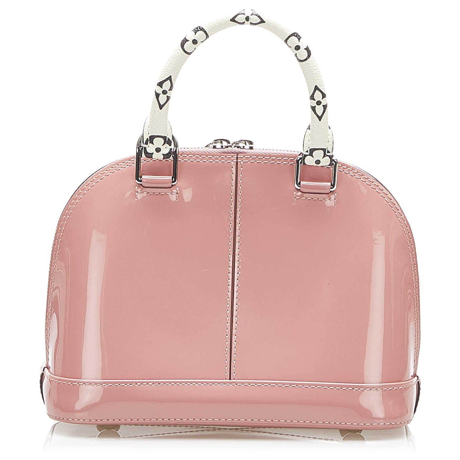 Louis Vuitton Pink Monogram Vernis Alma BB Bag – STYLISHTOP