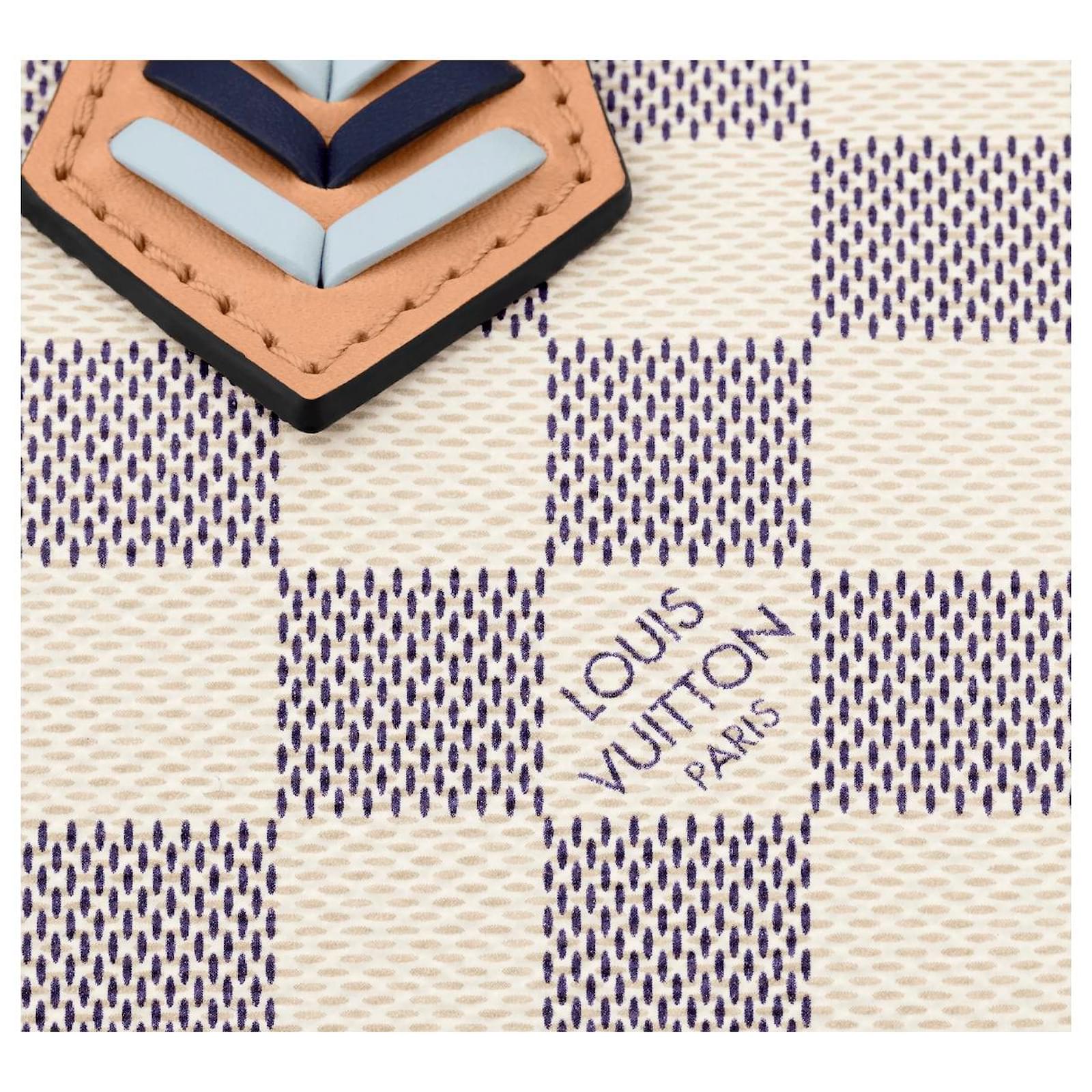 Louis Vuitton LV speedy 30 Damier Azur Beige ref.278488 - Joli Closet