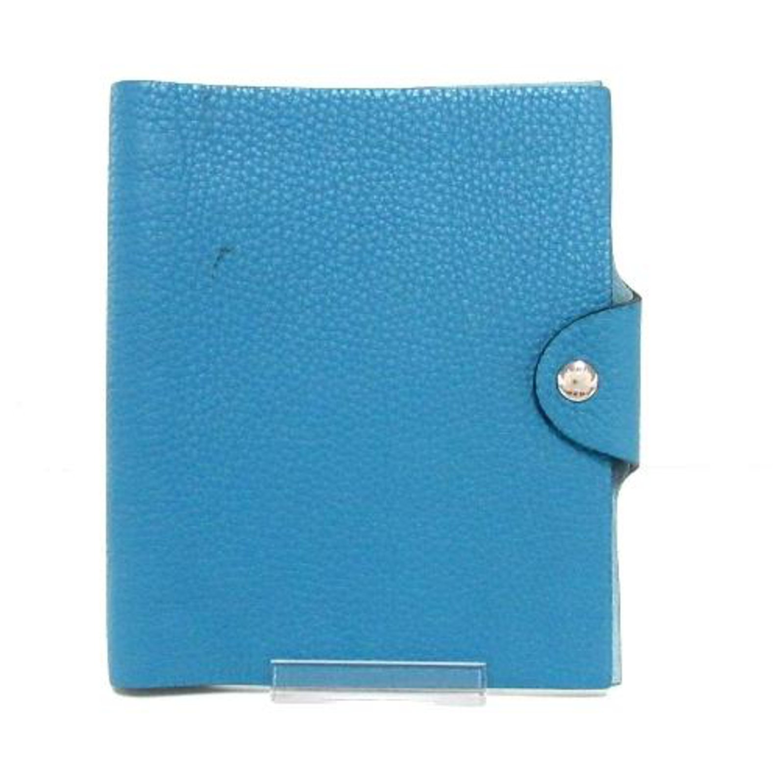 Hermès agenda cover Light blue Leather ref.278911 - Joli Closet