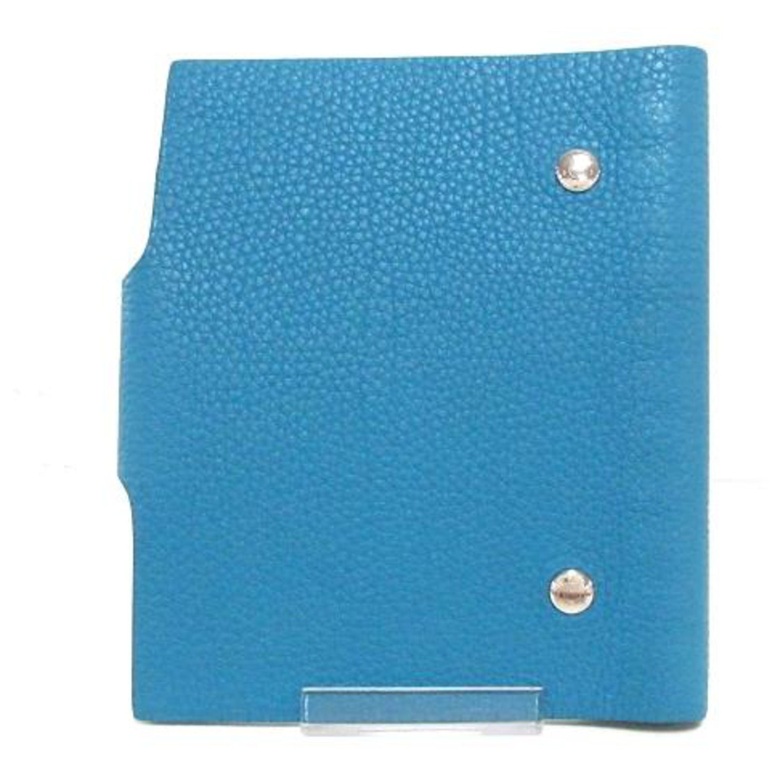 Hermès agenda cover Light blue Leather ref.278911 - Joli Closet