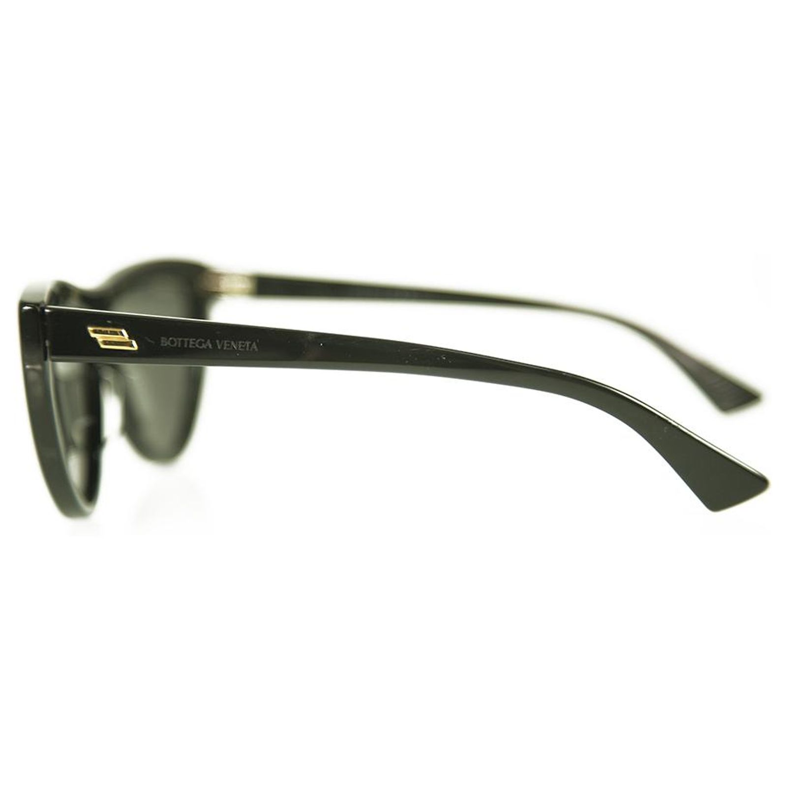 Bottega Veneta 1018S Sunglasses (black) Bottega Veneta BV1058S 001 Shiny Black Sunglasses - eye-oo.com main image 3