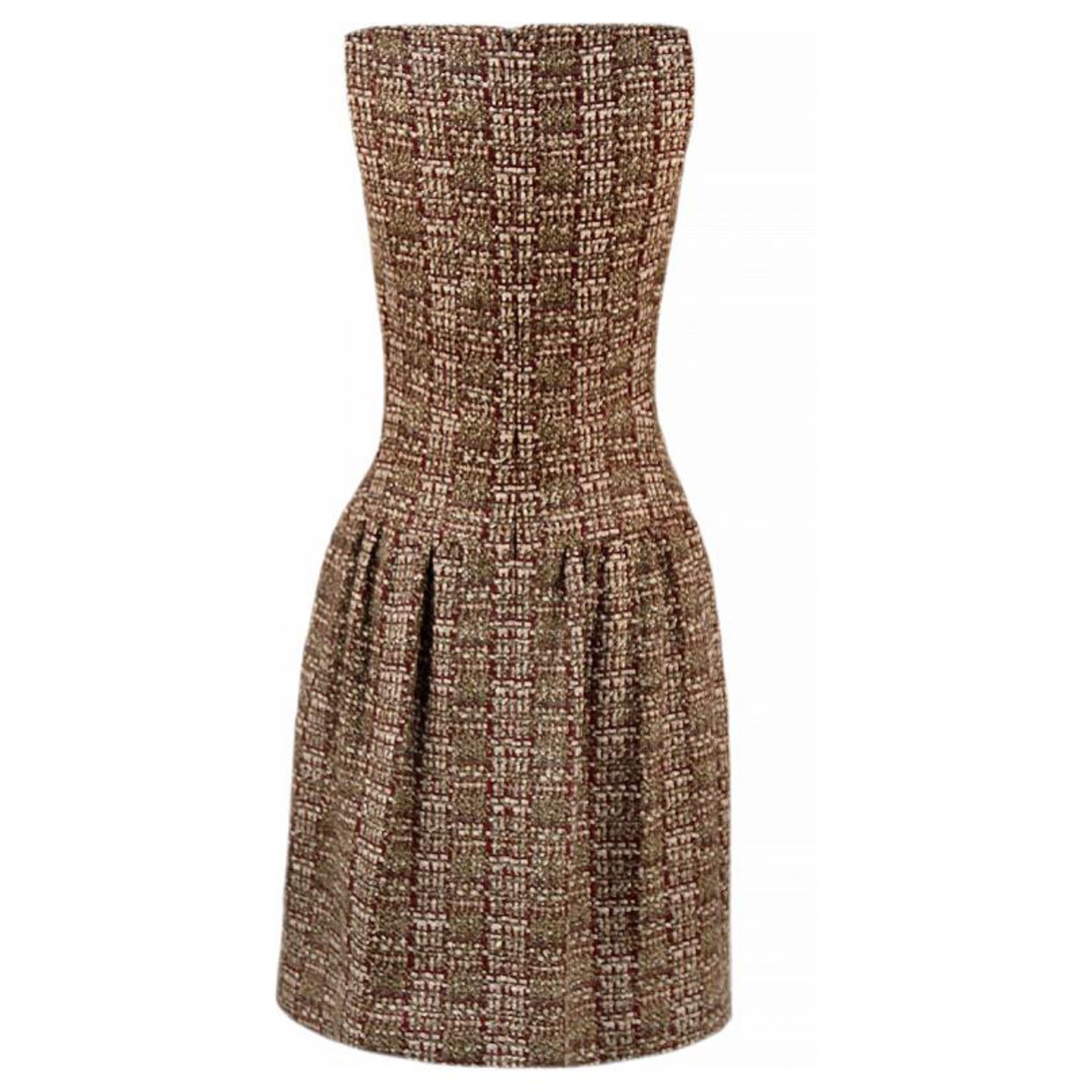 Chanel lesage tweed dress Multiple colors ref.280291 - Joli Closet