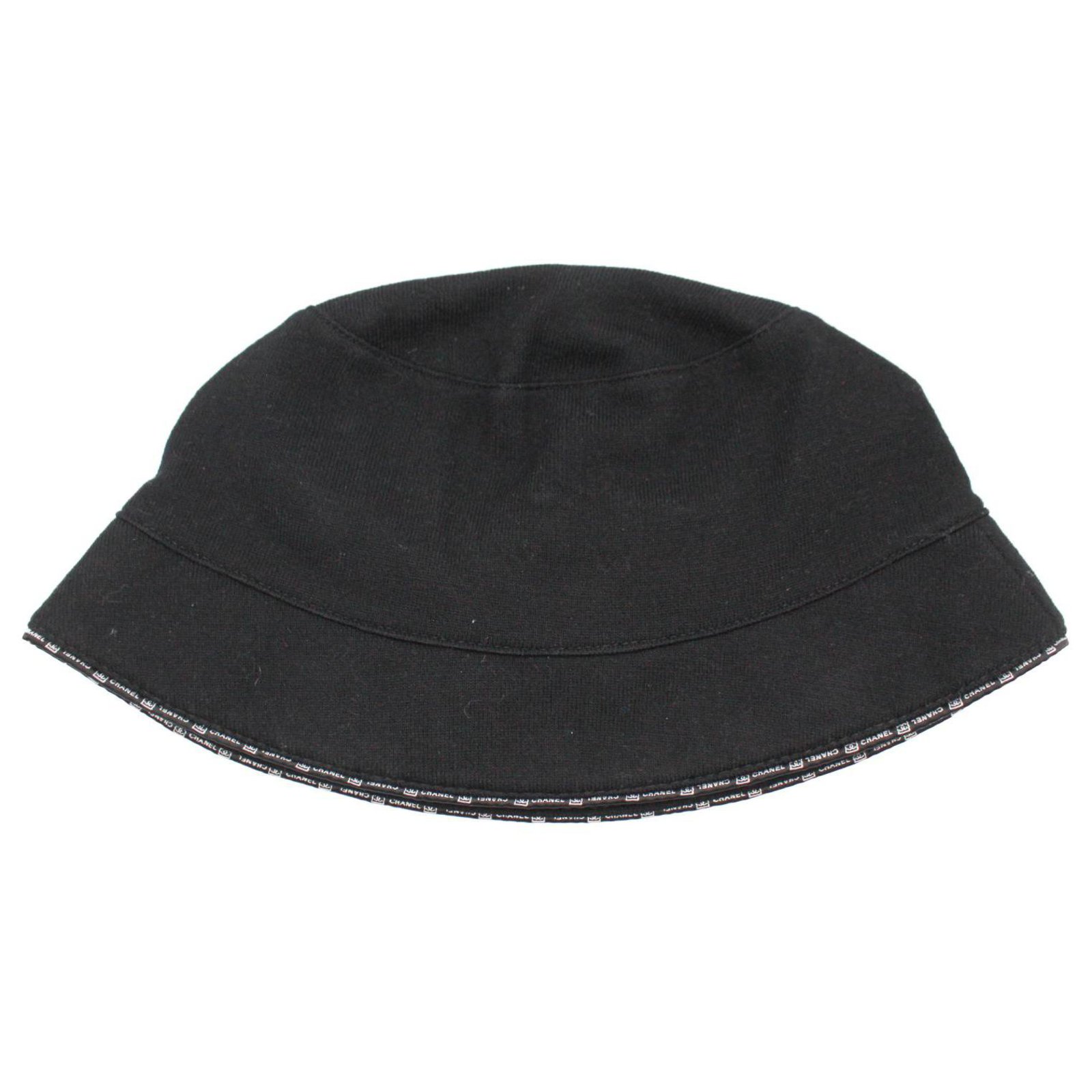 Chanel Hats Black Cotton ref.280898 - Joli Closet