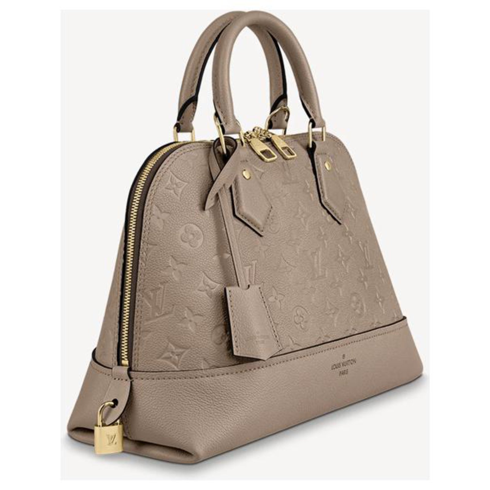 Louis Vuitton LV Neo Alma PM Grey Leather ref.281112 - Joli Closet