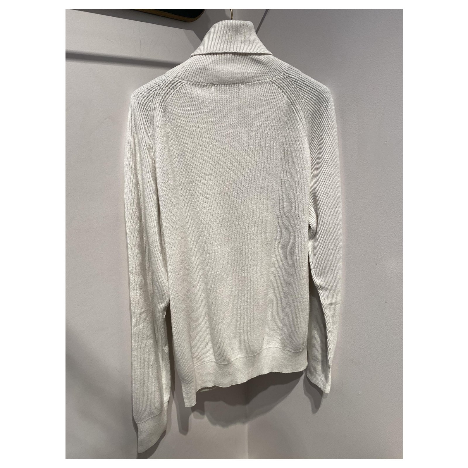 Chanel Knitwear Black White Cotton ref.282228 - Joli Closet