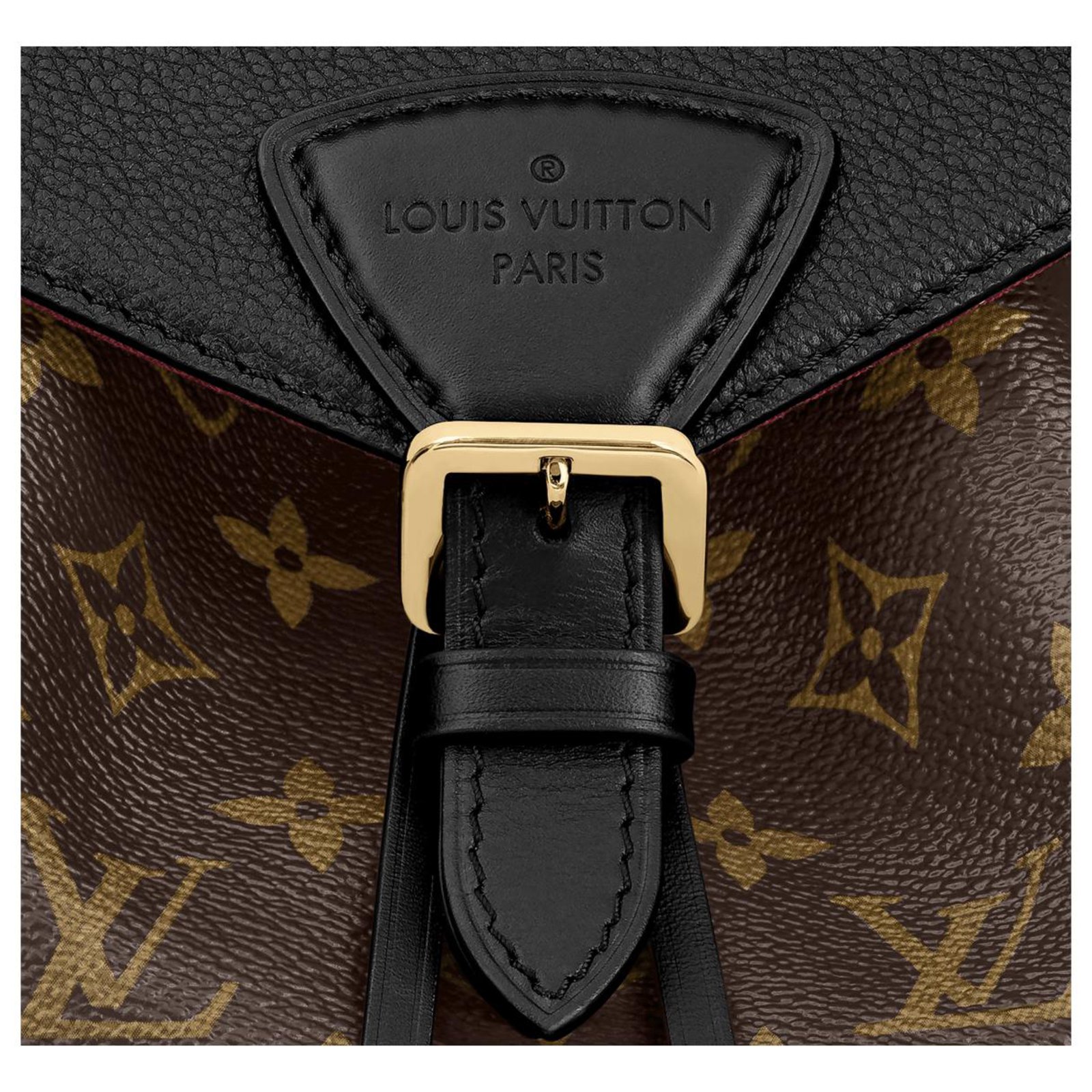 Louis Vuitton LV Montsouris PM new Brown Leather ref.283170 - Joli Closet