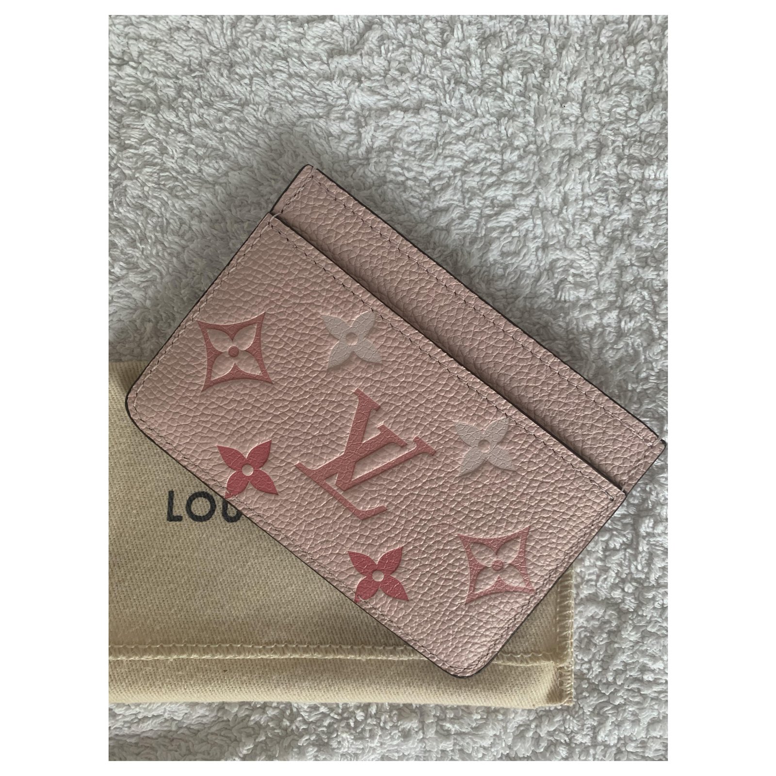 Louis Vuitton Womens Card Holders, Pink