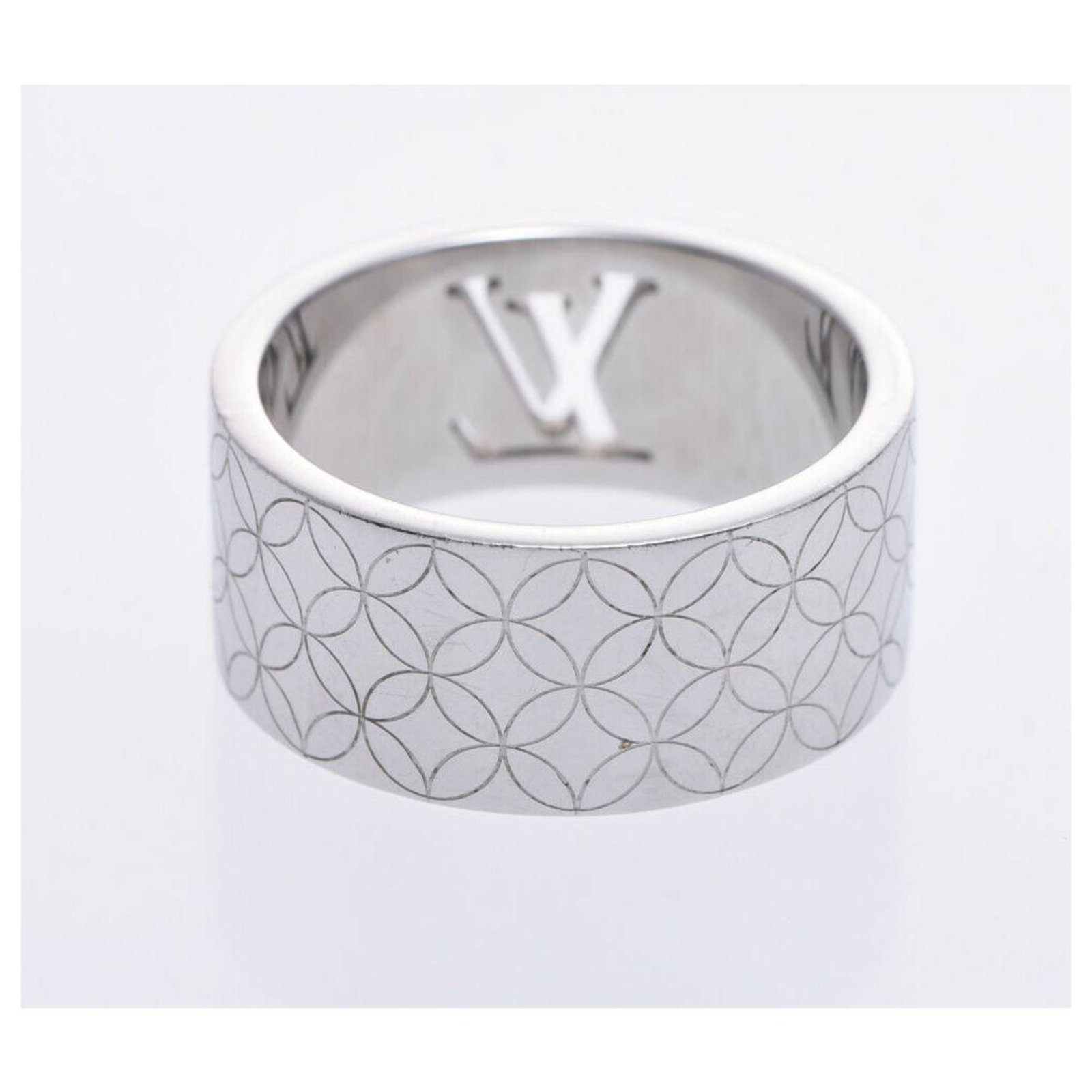 Louis Vuitton Ring Silvery White gold ref.283324 - Joli Closet