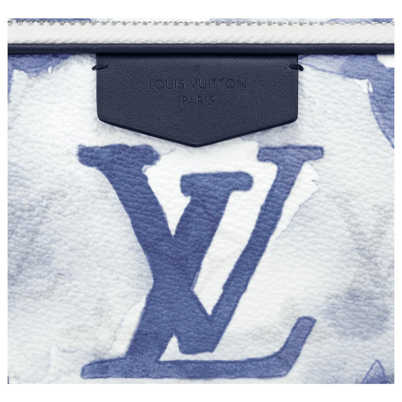 Louis Vuitton Monogram Watercolor Outdoor Pouch Blue Unisex at