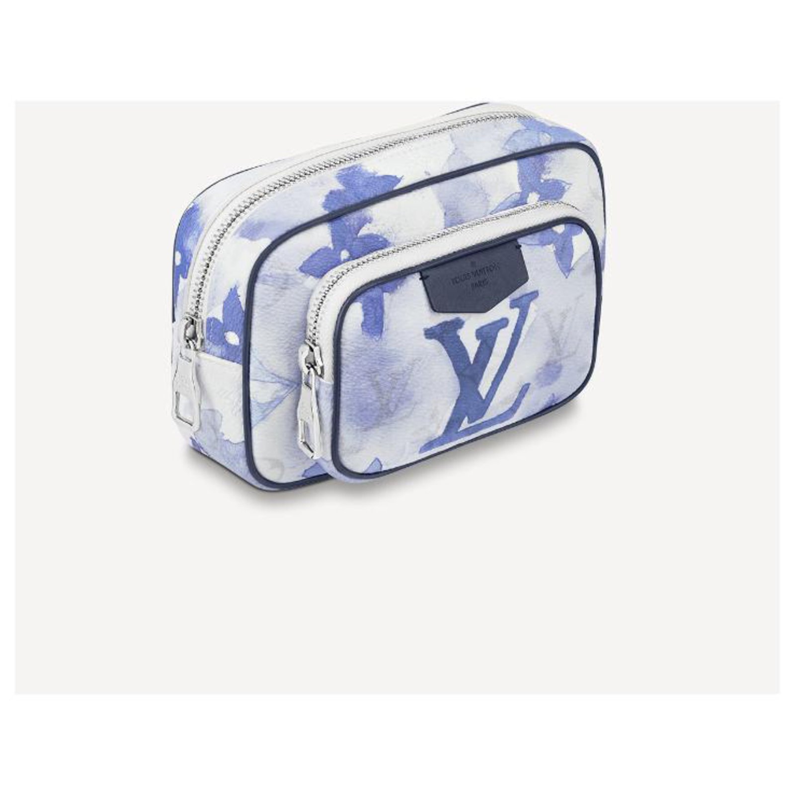 Louis Vuitton LV Outdoor pouch watercolor Blue ref.283956 - Joli
