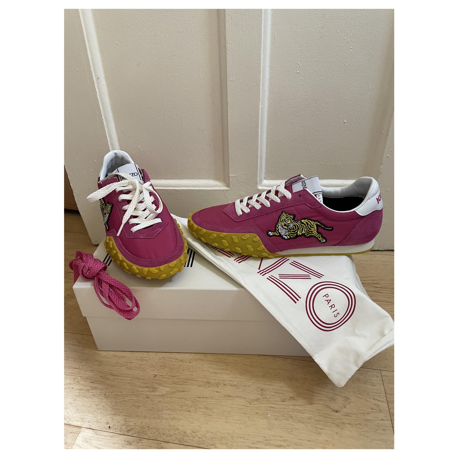 Kenzo zapatillas hombre rosa hotsell